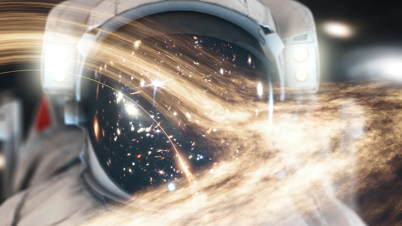 Does anything ever escape a black hole?