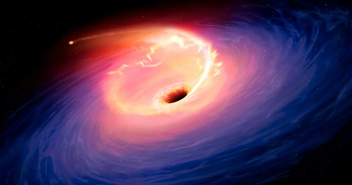 How gravity slows time near a black hole