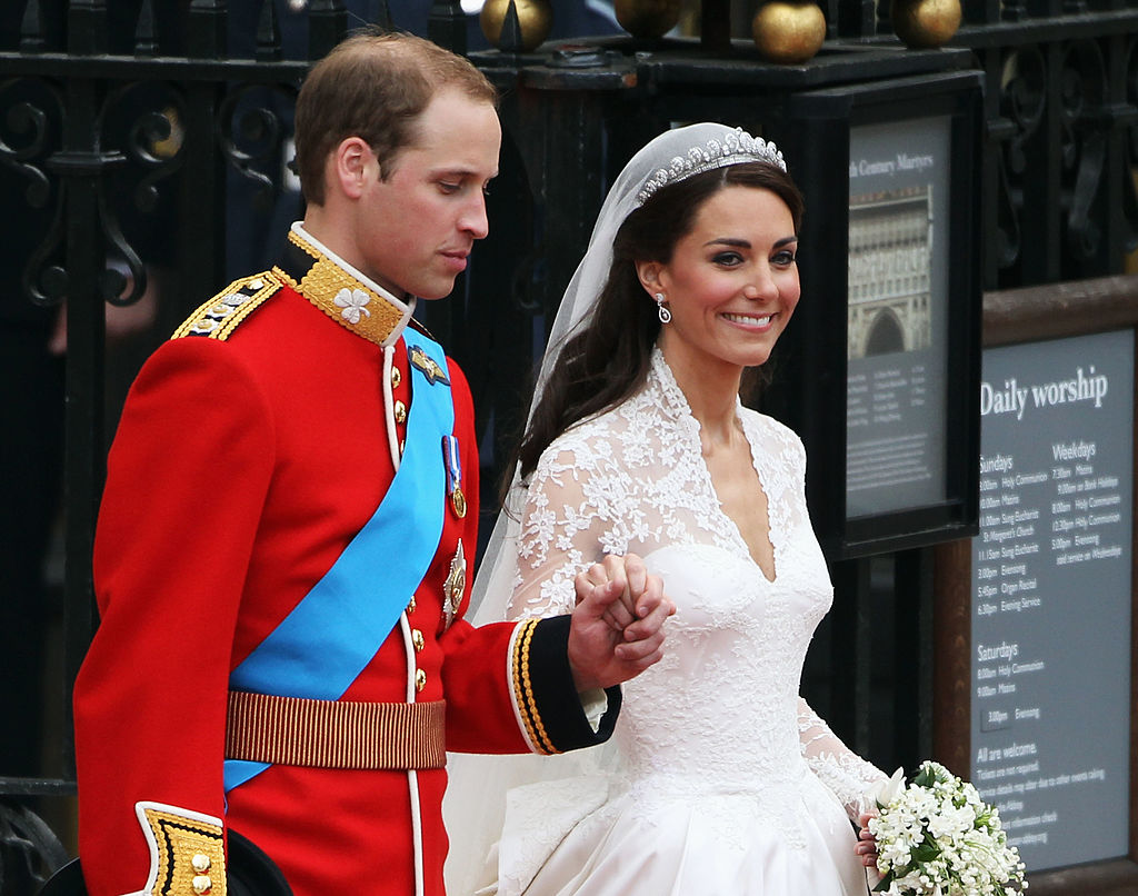Prince William and Kate Middleton at their wedding in 2011 (Image Source: Getty Images I Dan Kitwood)