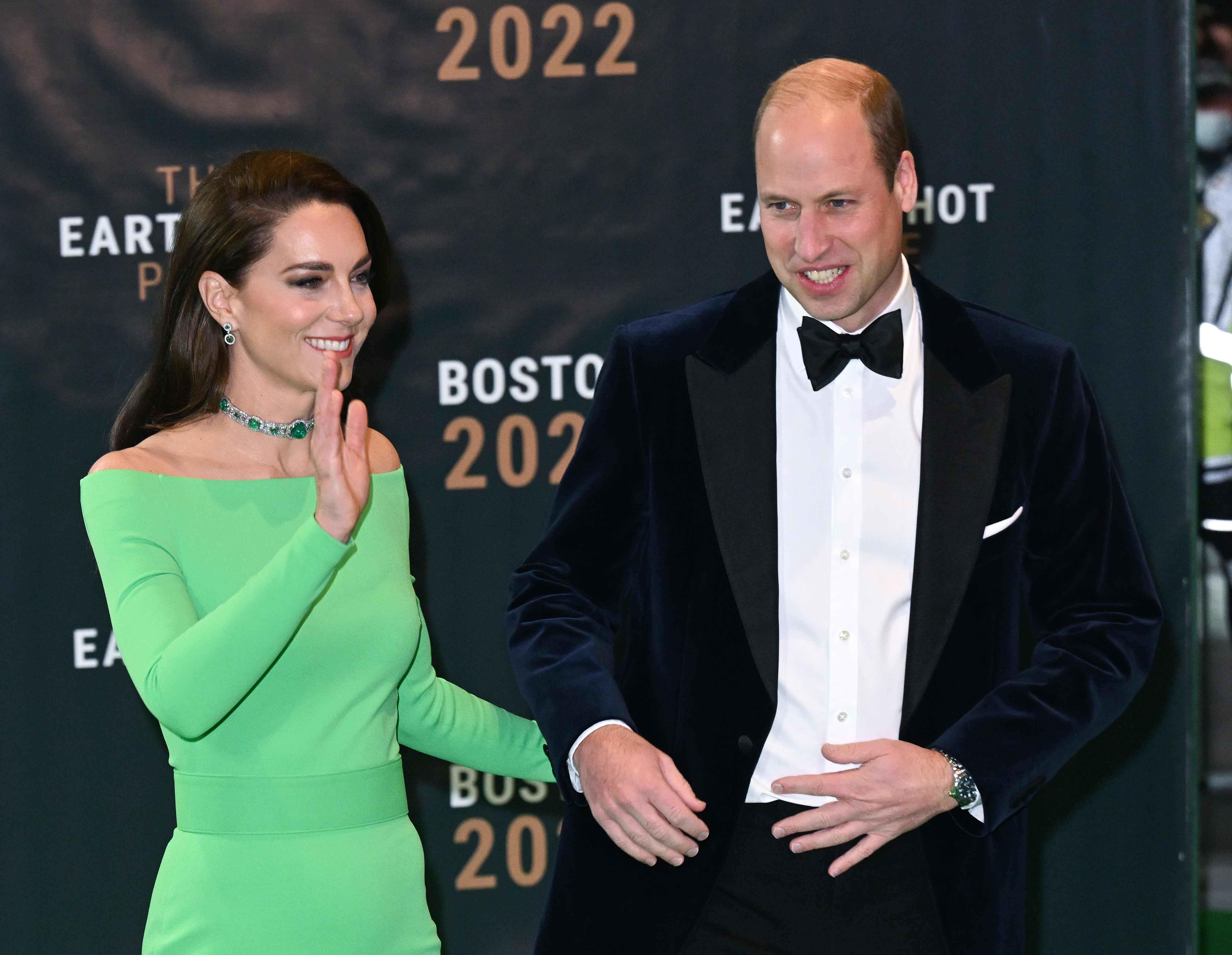 Prince William, Prince of Wales, and Catherine, Princess of Wales, and various celebrities attend the Earthshot Prize Awards on day 3 of their Royal Tour of Boston on 2nd December 2022 in Boston, Massachusetts, USA. (Image Source: Getty Images | Karwai Tang/WireImage)