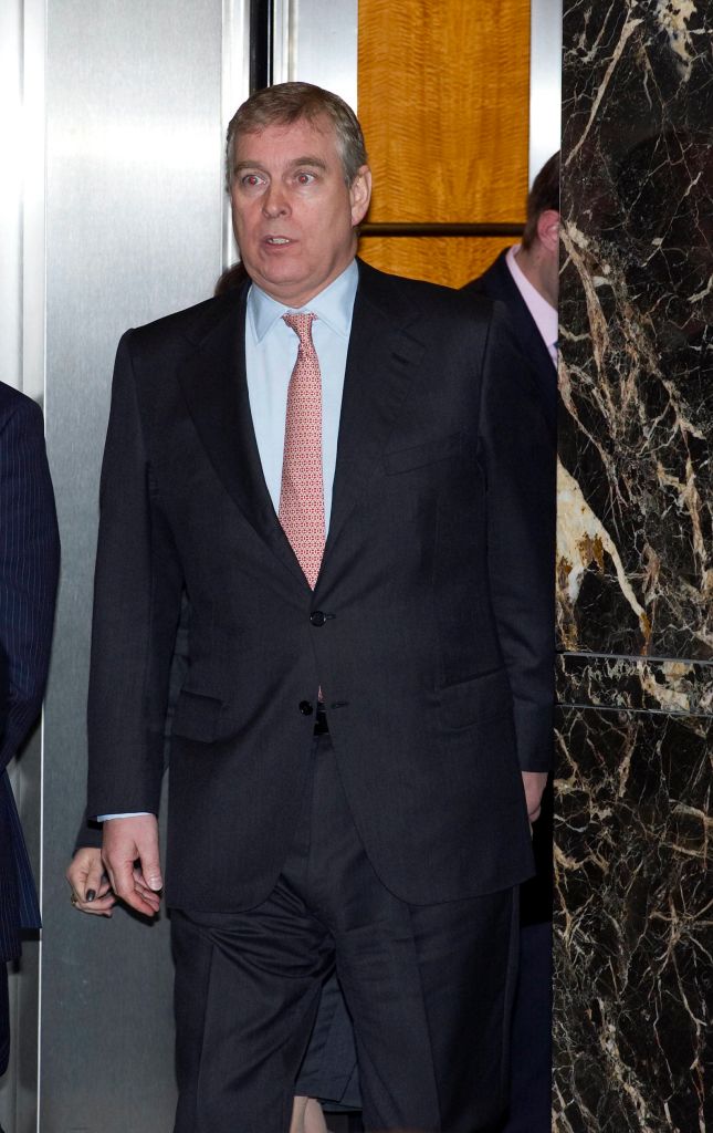 LONDON, ENGLAND - MARCH 07:  Prince Andrew, Duke of York leaves the headquarters of Crossrail at Canary Wharf on March 7, 2011 in London, England. Prince Andrew is under increasing pressure after a series of damaging revelations about him surfaced, including criticism over his friendship with convicted sex offender Jeffrey Epstein, an American financier.  (Photo by Jonathan Buckmaster - WPA Pool/Getty Images)