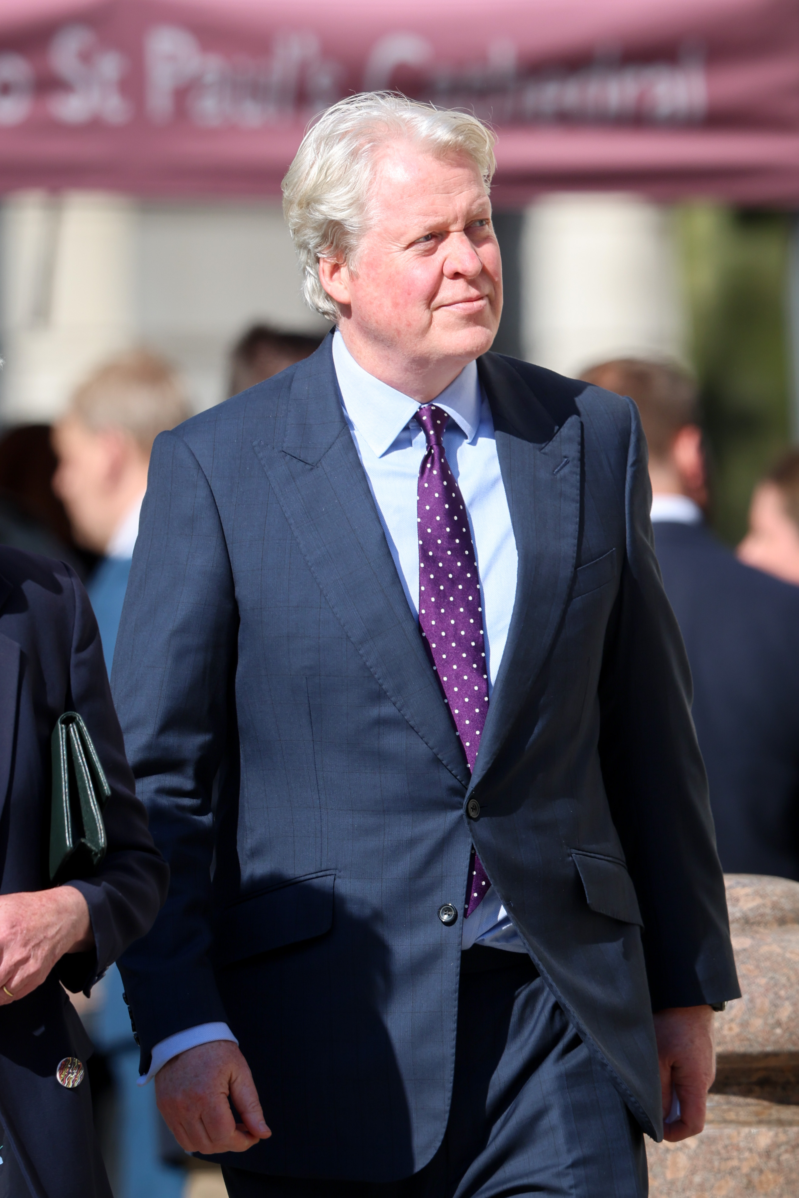 LONDON, ENGLAND - MAY 08: Charles Spencer, 9th Earl Spencer during The Invictus Games Foundation 10th Anniversary Service at St Paul's Cathedral on May 08, 2024 in London, England. (Photo by Chris Jackson/Getty Images for Invictus Games Foundation)