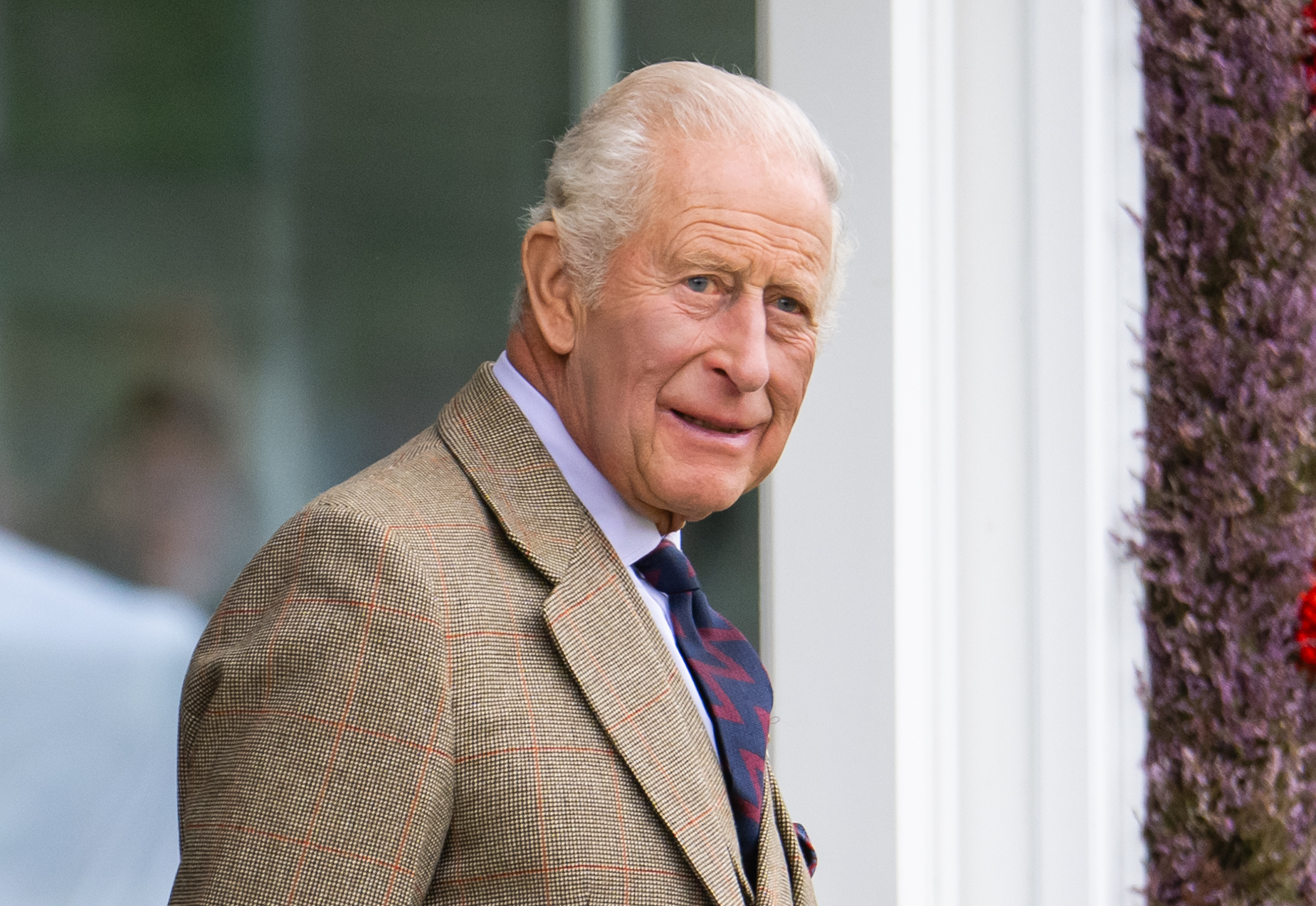 BRAEMAR, SCOTLAND - SEPTEMBER 05: King Charles III during The Braemar Gathering 2026 on September 05, 2026 in Braemar, Scotland. (Photo by Samir Hussein/WireImage)