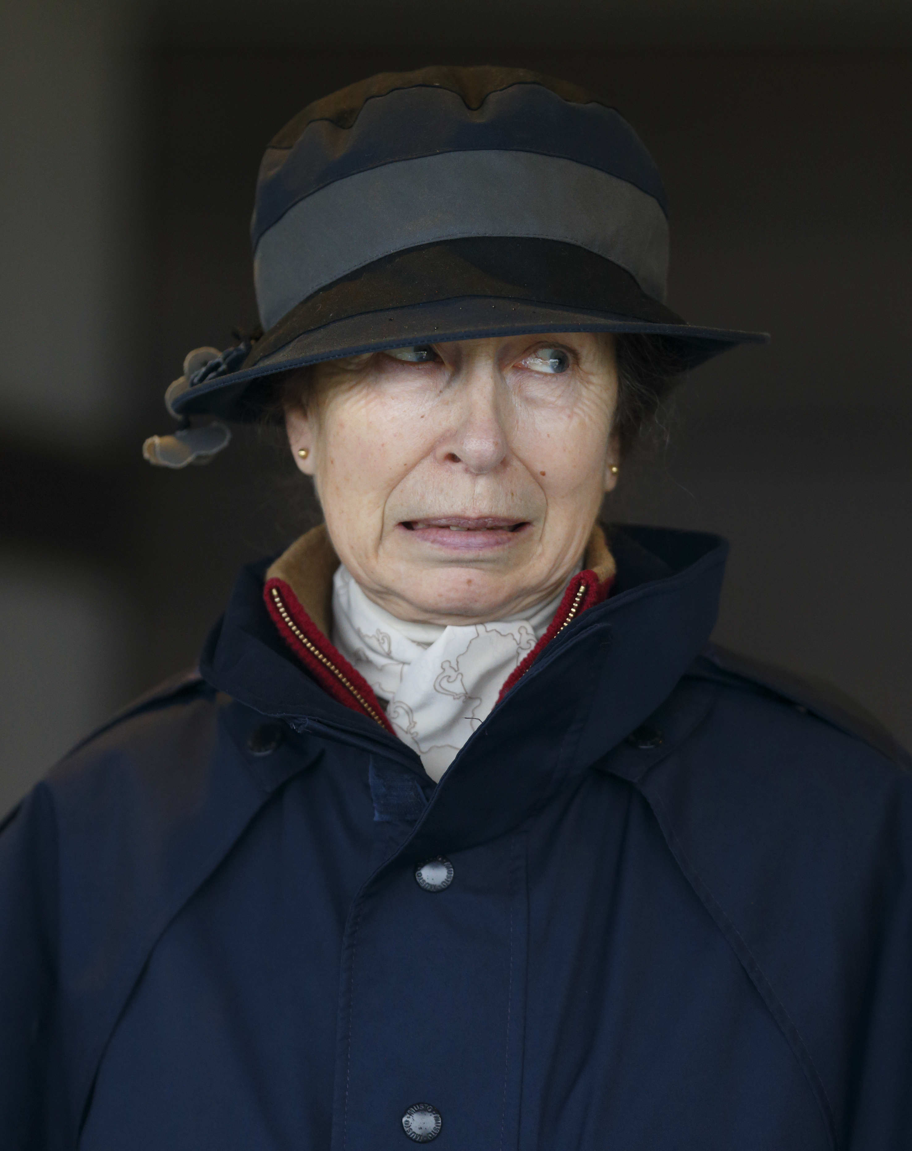 STROUD, UNITED KINGDOM - MARCH 28: (EMBARGOED FOR PUBLICATION IN UK NEWSPAPERS UNTIL 48 HOURS AFTER CREATE DATE AND TIME) Princess Anne, The Princess Royal attends the Gatcombe Horse Trials at Gatcombe Park on March 28, 2015 in Stroud, England. (Photo by Max Mumby/Indigo/Getty Images)