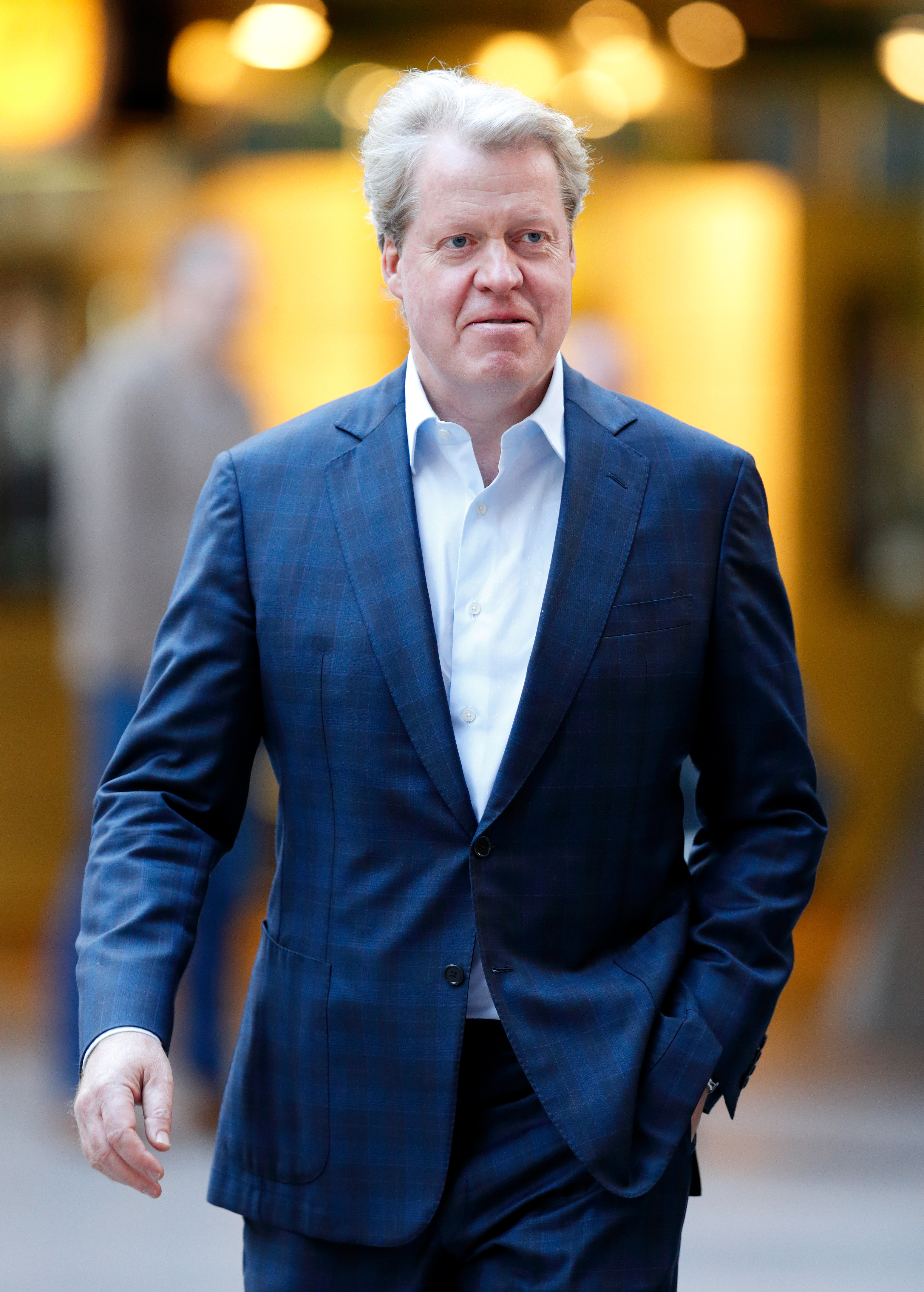 LONDON, UNITED KINGDOM - DECEMBER 09: (EMBARGOED FOR PUBLICATION IN UK NEWSPAPERS UNTIL 48 HOURS AFTER CREATE DATE AND TIME) Earl Charles Spencer attends the ICAP charity day at ICAP on December 9, 2015 in London, England. (Photo by Max Mumby/Indigo/Getty Images)