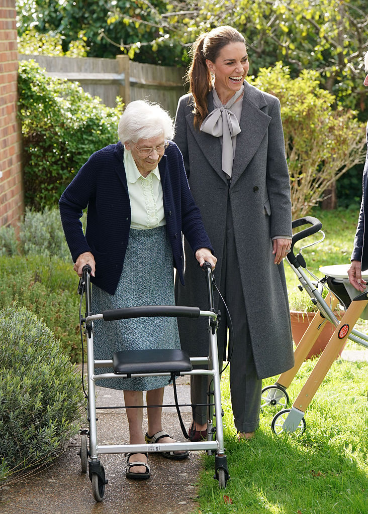 The Princess of Wales visited West Sussex Minibus, a volunteer-led community transport group, which acts as a vital lifeline for people who cannot easily access public transport due to isolation, mobility challenges or financial barriers. The Princess’s visit highlighted the role community transport plays in bringing people together. .Pool picture: Arthur Edwards. The Sun