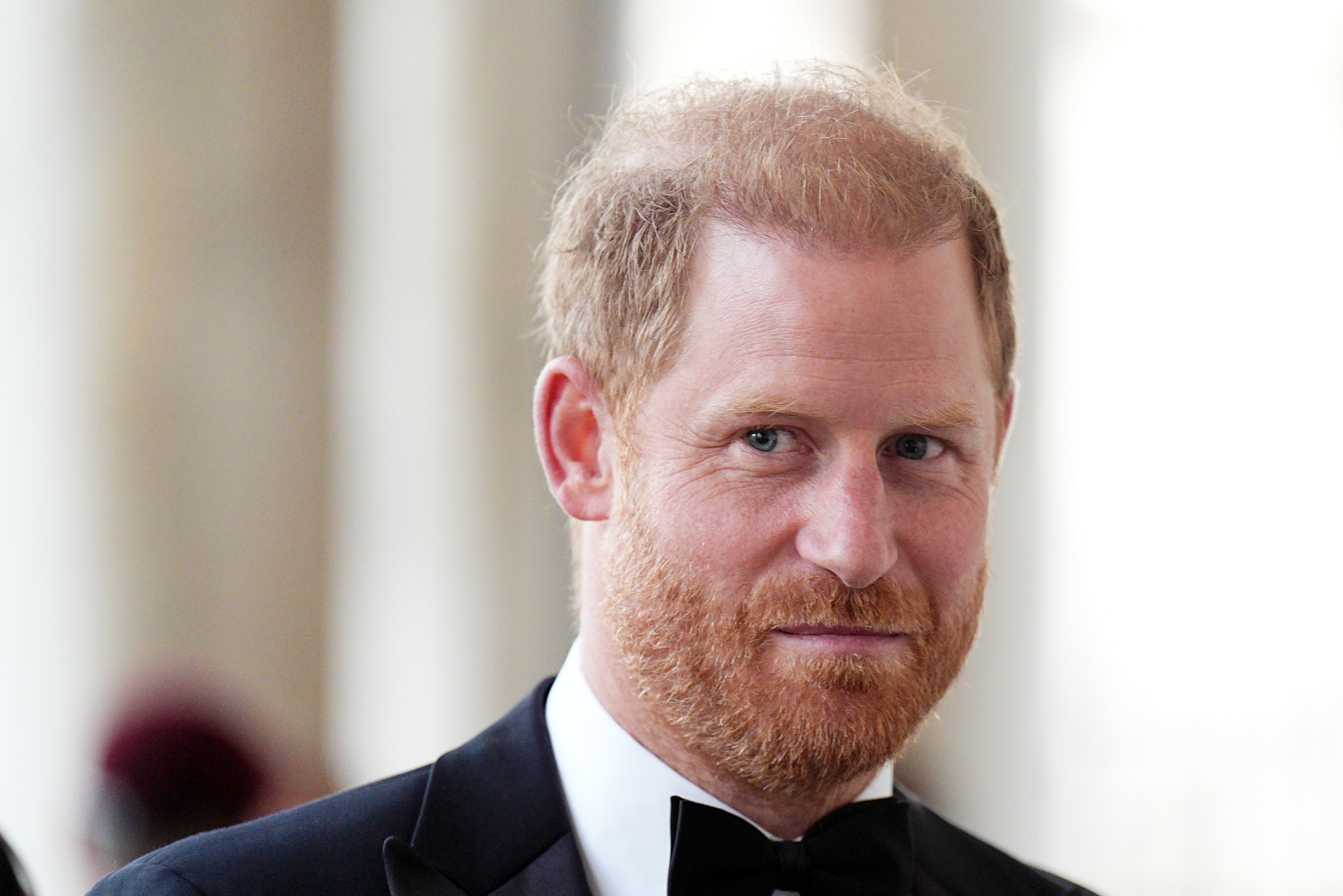LONDON, ENGLAND - SEPTEMBER 17: Prince Harry, Duke of Sussex attends the Invictus Games Foundation's inaugural Invictus Spirit Awards at Old Royal Naval College in Greenwich on September 17, 2026 in London, England.  (Photo by Aaron Chown-Pool/Getty Images)