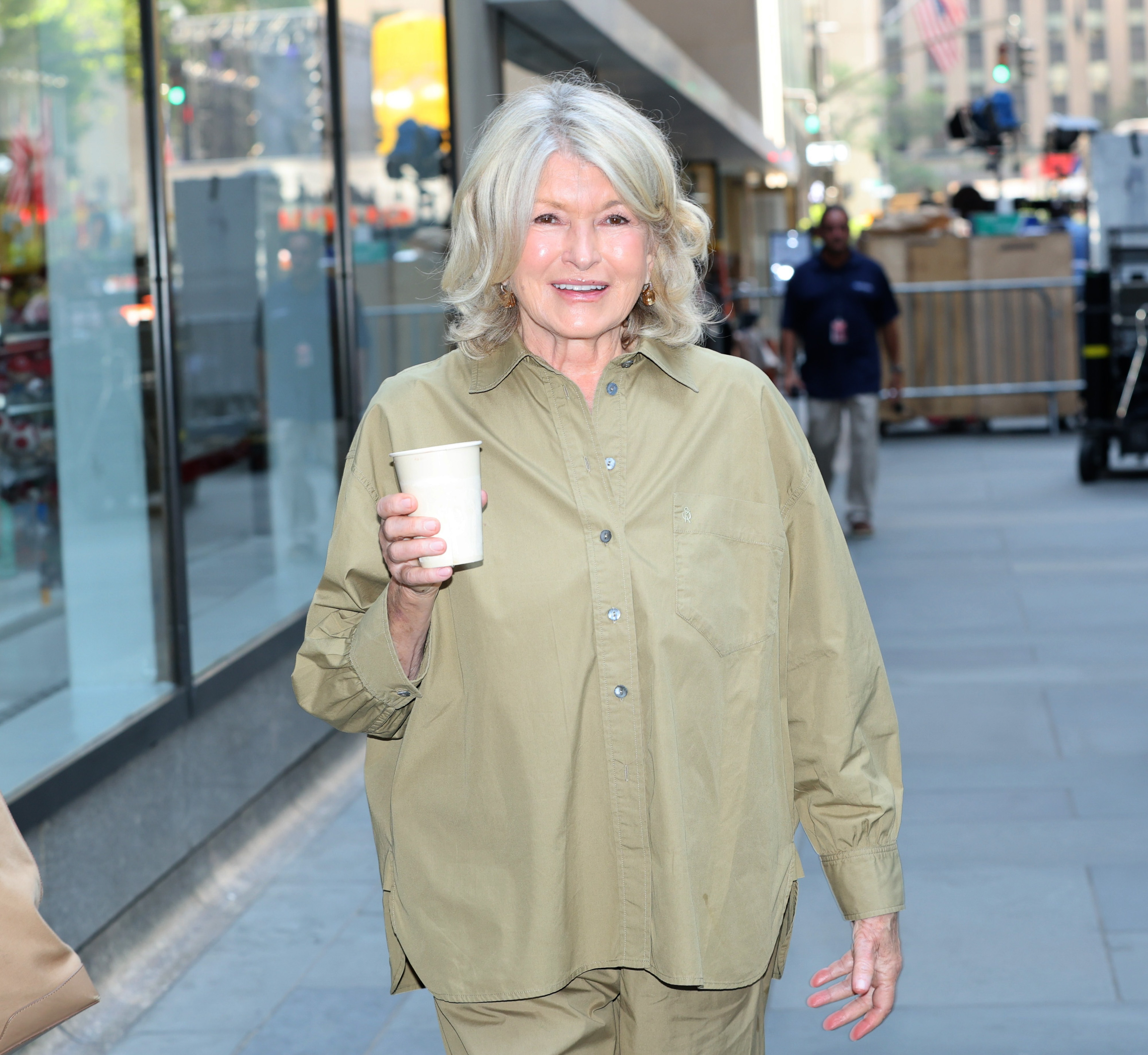 Martha Stewart is seen at the