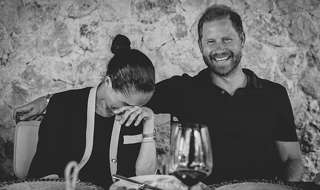 Meghan Markle  and Prince Harry caught in a candid moment during their 2026 summer holidays. (Image Source: Instagram | @meghan)