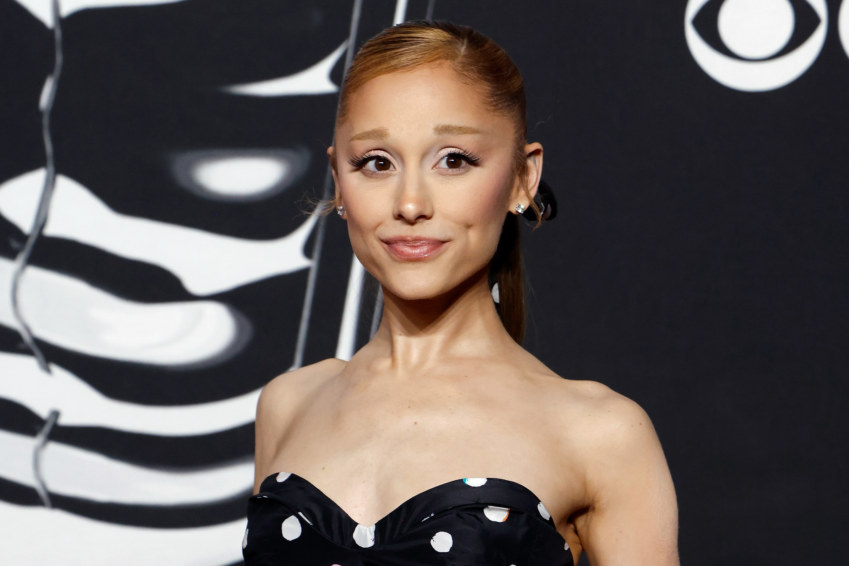 ELMONT, NEW YORK - SEPTEMBER 07: Ariana Grande attends the 2025 MTV Video Music Awards at UBS Arena on September 07, 2025 in Elmont, New York. (Photo by Taylor Hill/WireImage)