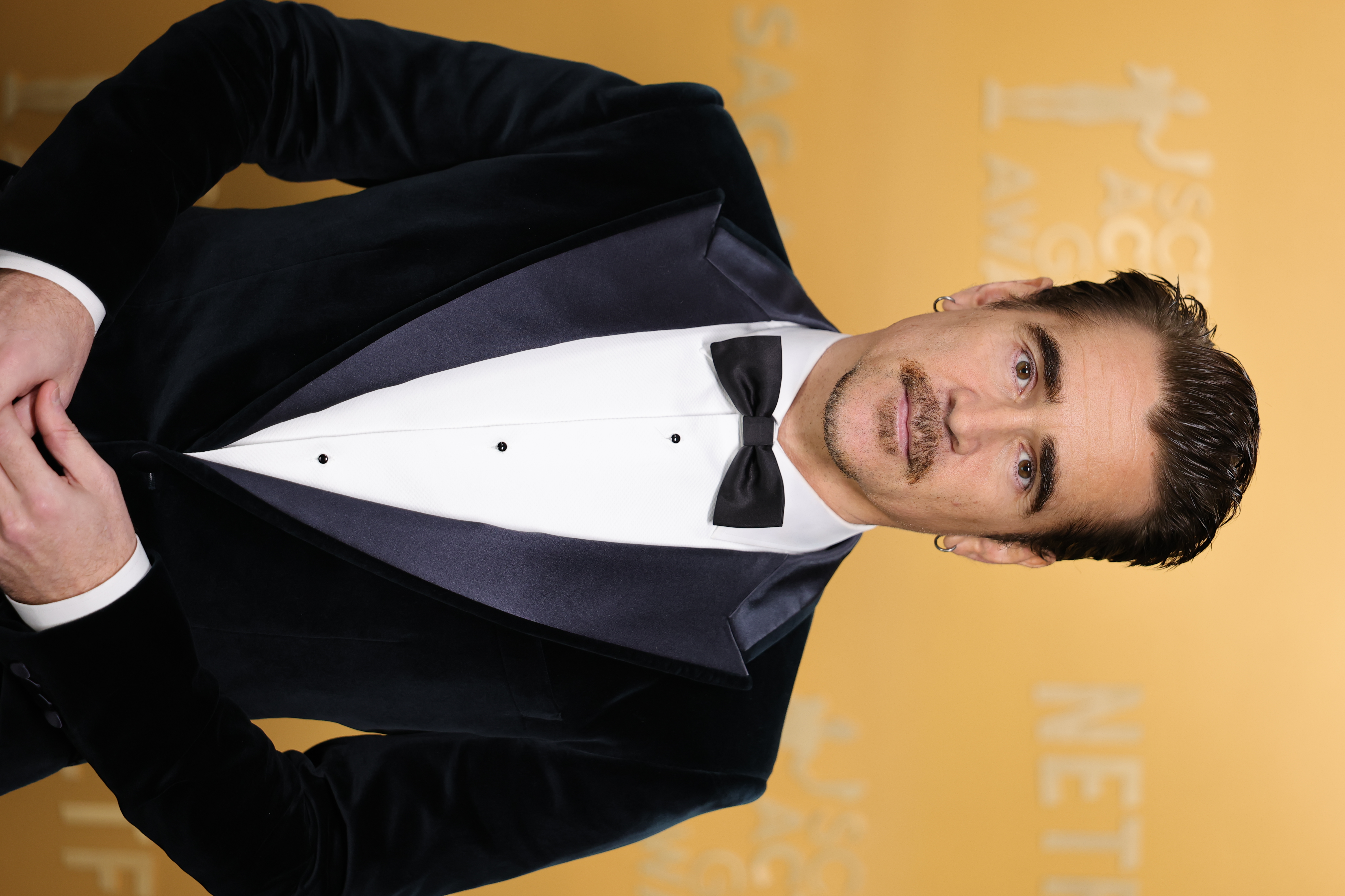 LOS ANGELES, CALIFORNIA - FEBRUARY 23: Colin Farrell attends the 31st Annual Screen Actors Guild Awards at Shrine Auditorium and Expo Hall on February 23, 2025 in Los Angeles, California.  (Photo by Neilson Barnard/Getty Images)