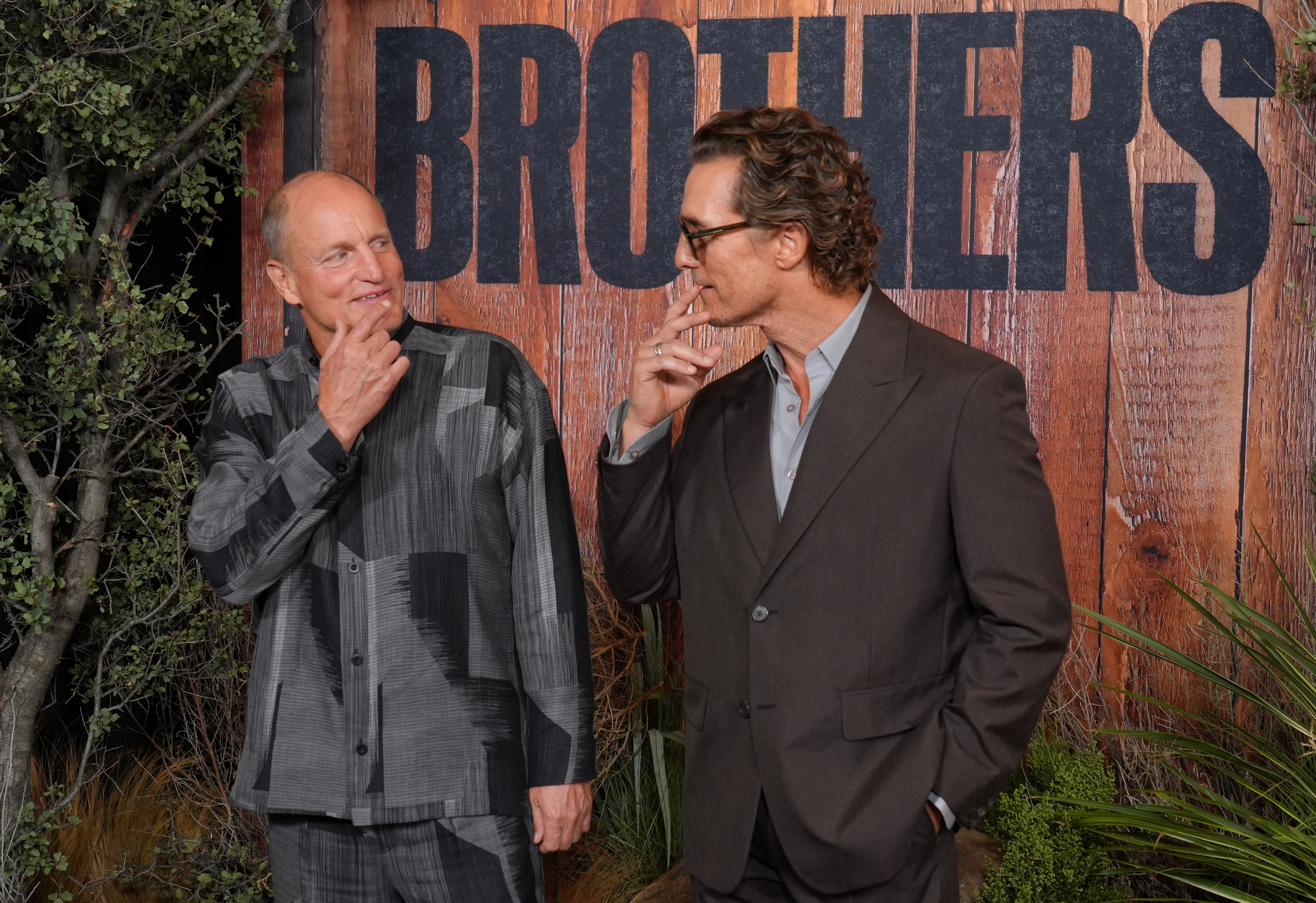 Woody Harrelson, left, and Matthew McConaughey, cast members in