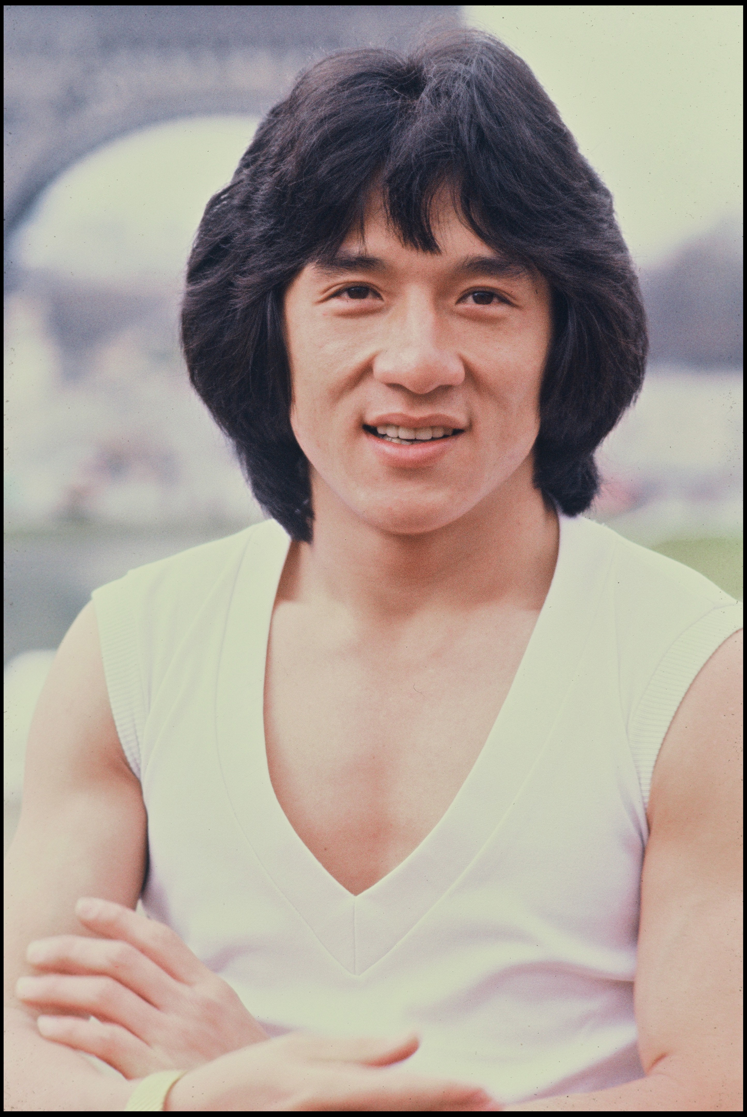 ARCHIVES - JACKIE CHAN EN DEMONSTRATION DE KUNG FU AU TROCADERO