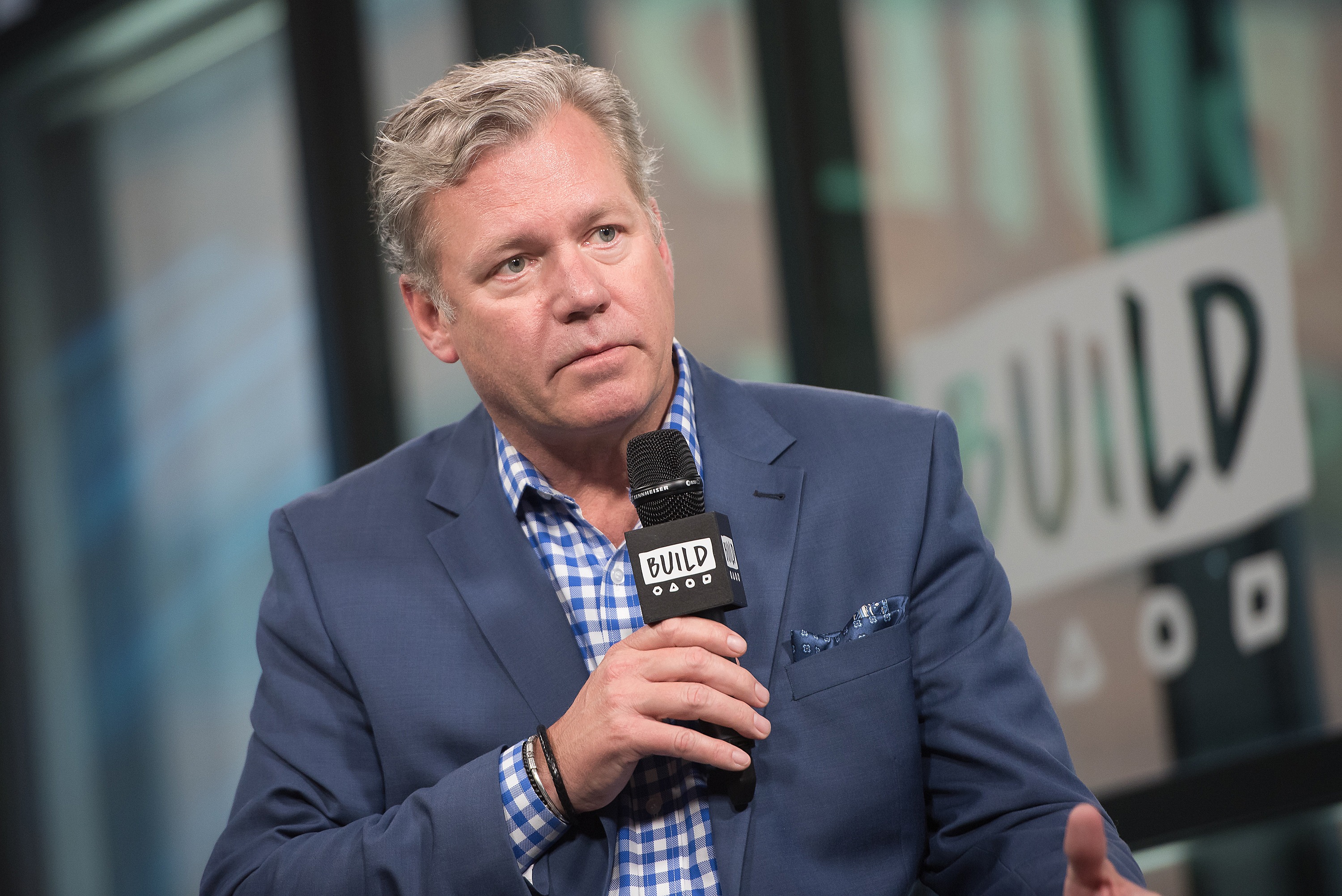 NEW YORK, NY - MAY 09:  Chris Hansen visits Build Studios to discuss