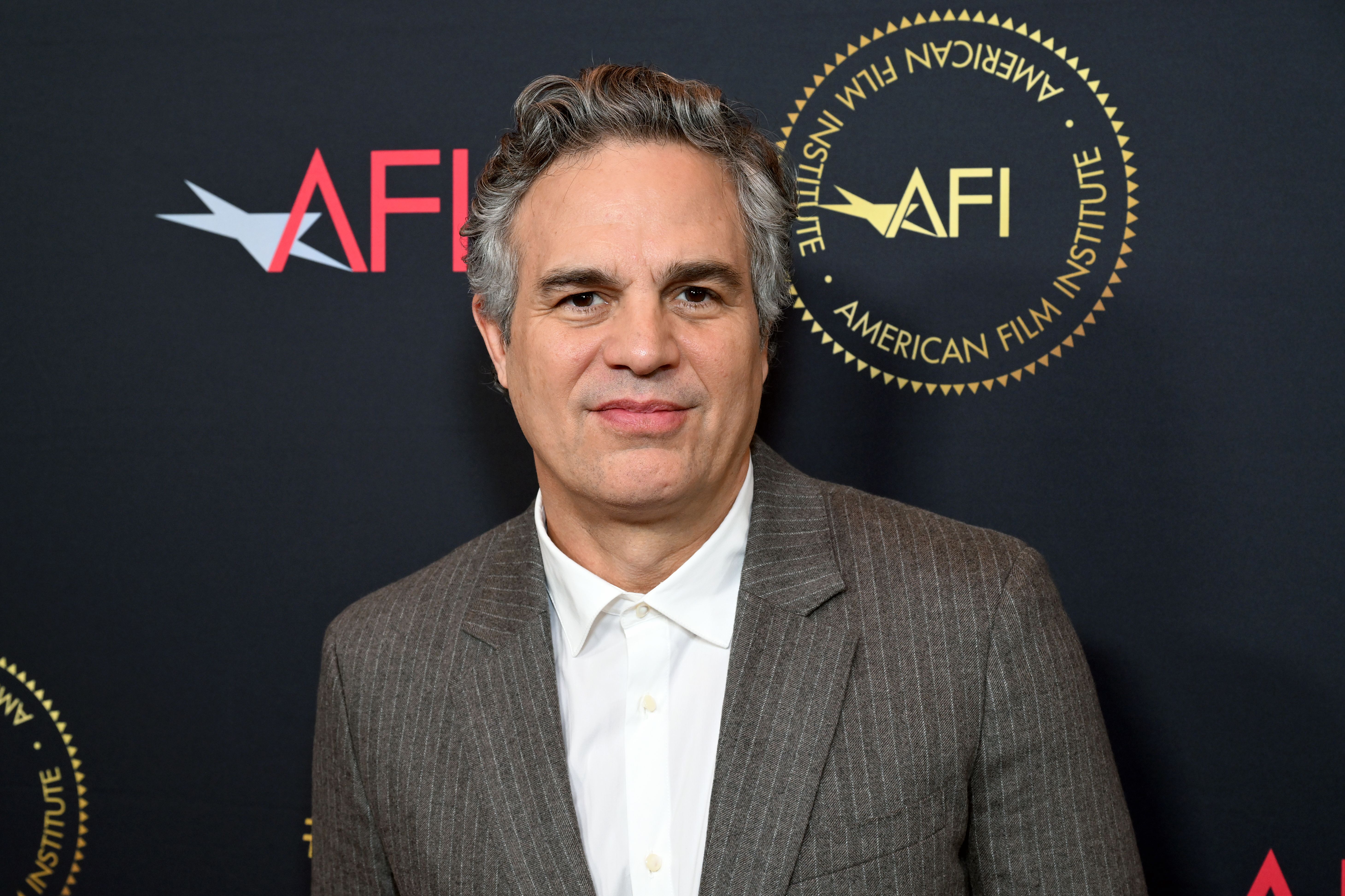 LOS ANGELES, CALIFORNIA - JANUARY 09: Mark Ruffalo attends the AFI Awards at Four Seasons Hotel Los Angeles at Beverly Hills on January 09, 2026 in Los Angeles, California. (Photo by Michael Kovac/Getty Images for AFI)