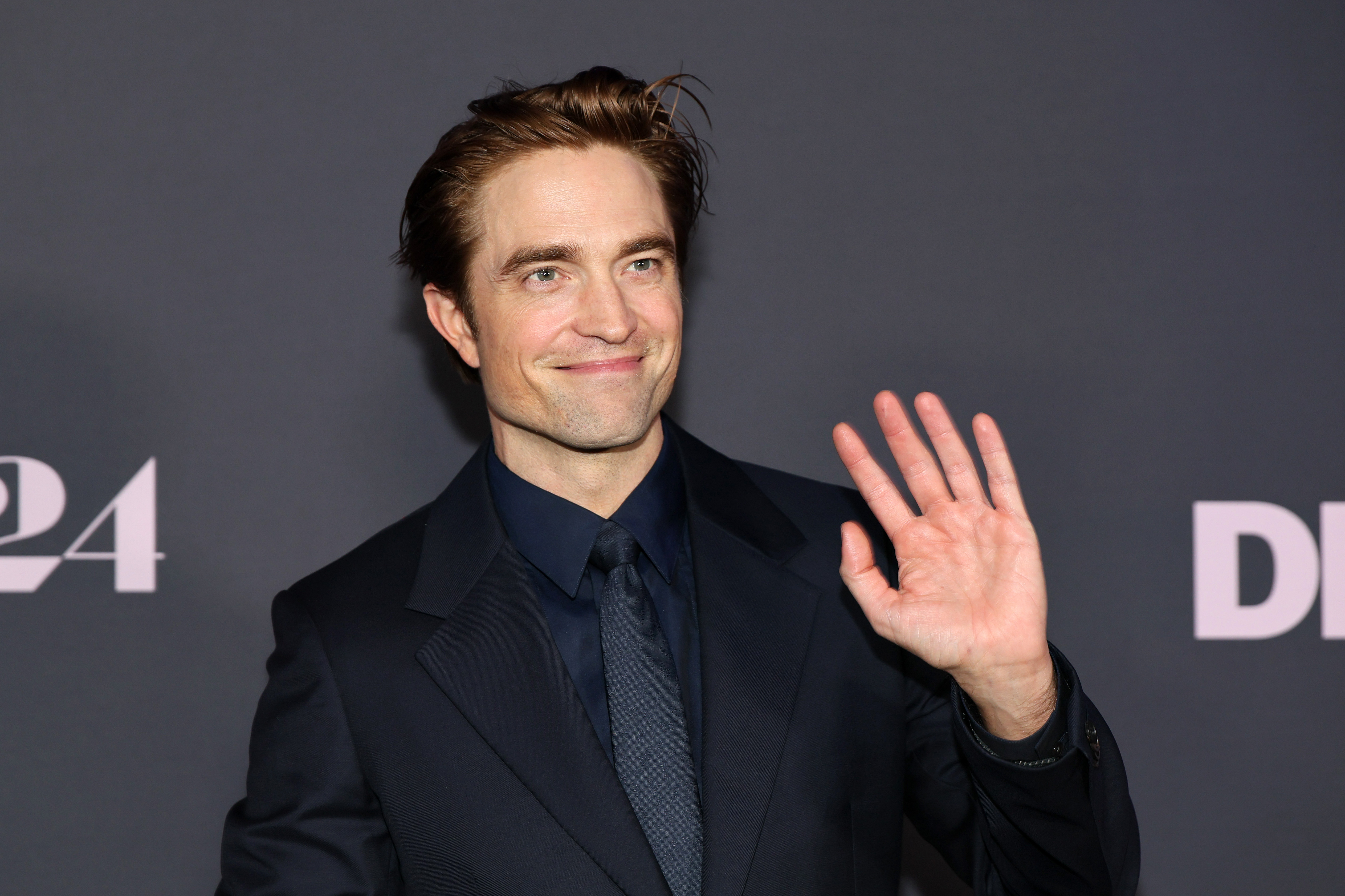 NEW YORK, NEW YORK - APRIL 02: Robert Pattinson attends the premiere of A24's