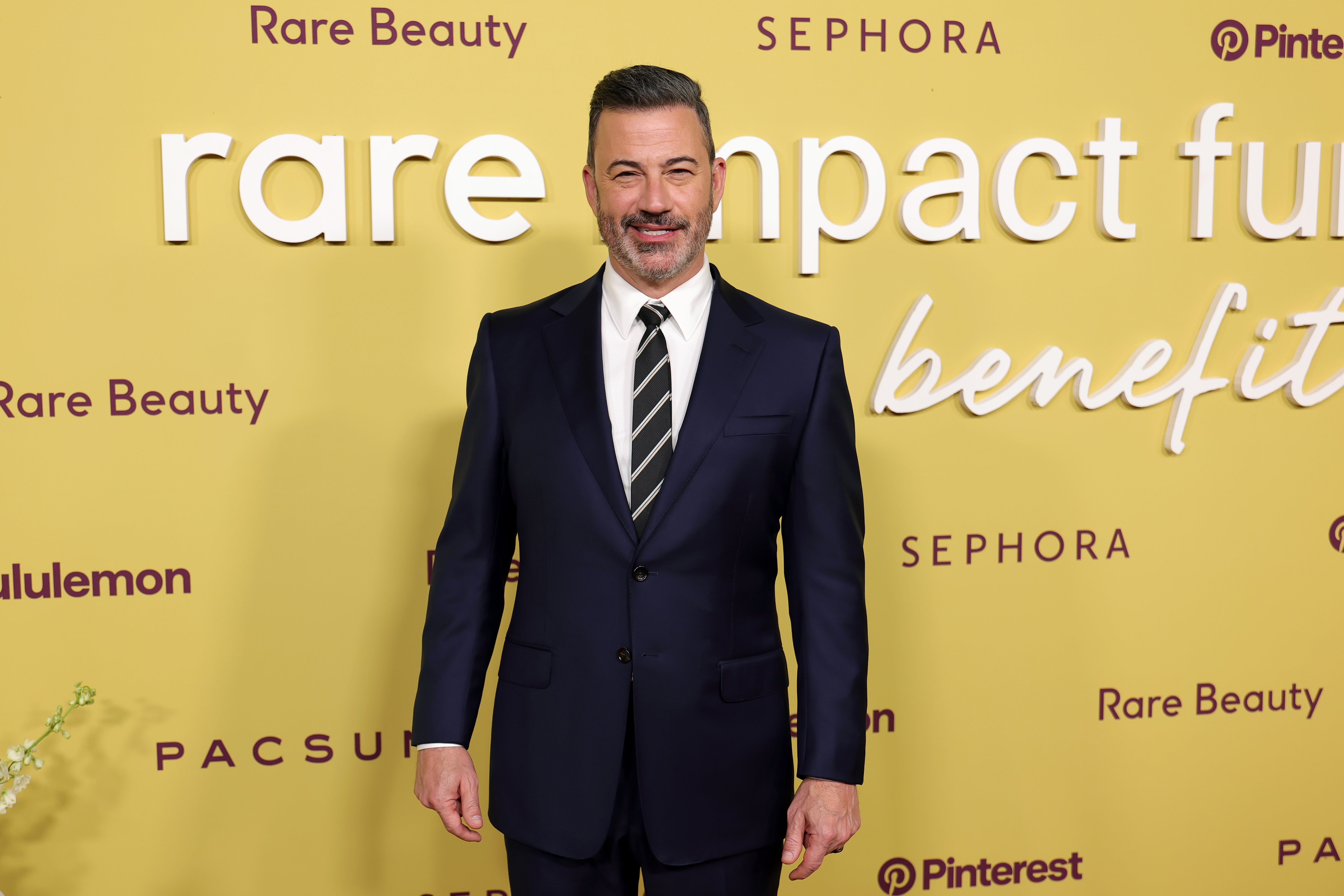 LOS ANGELES, CALIFORNIA - OCTOBER 29: Jimmy Kimmel attends the 2025 Rare Impact Fund Benefit on October 29, 2025 in Los Angeles, California. (Photo by Kevin Winter/Getty Images)