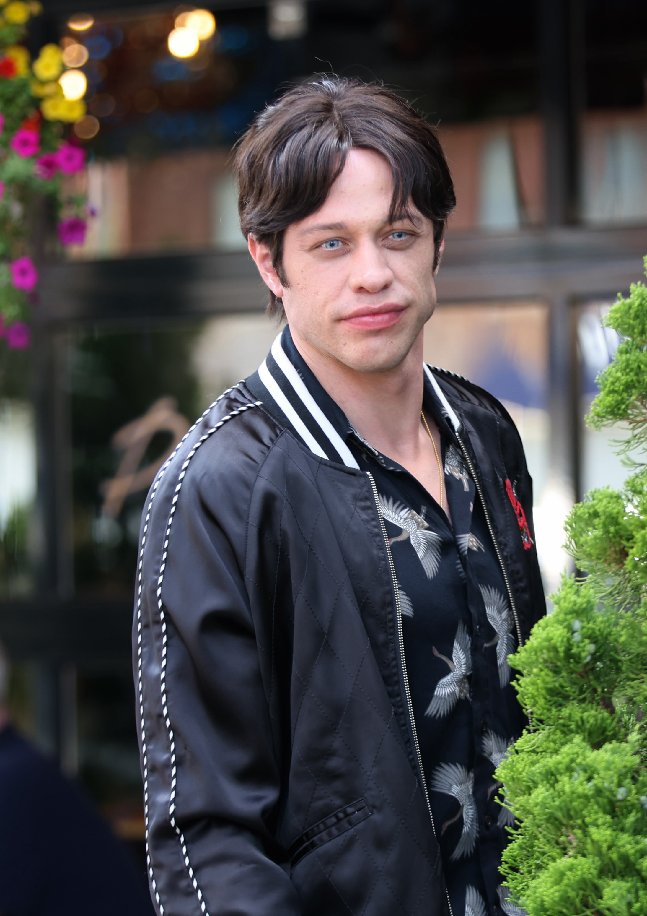 NEW YORK, NY - AUGUST 25: Pete Davidson is seen on the set of