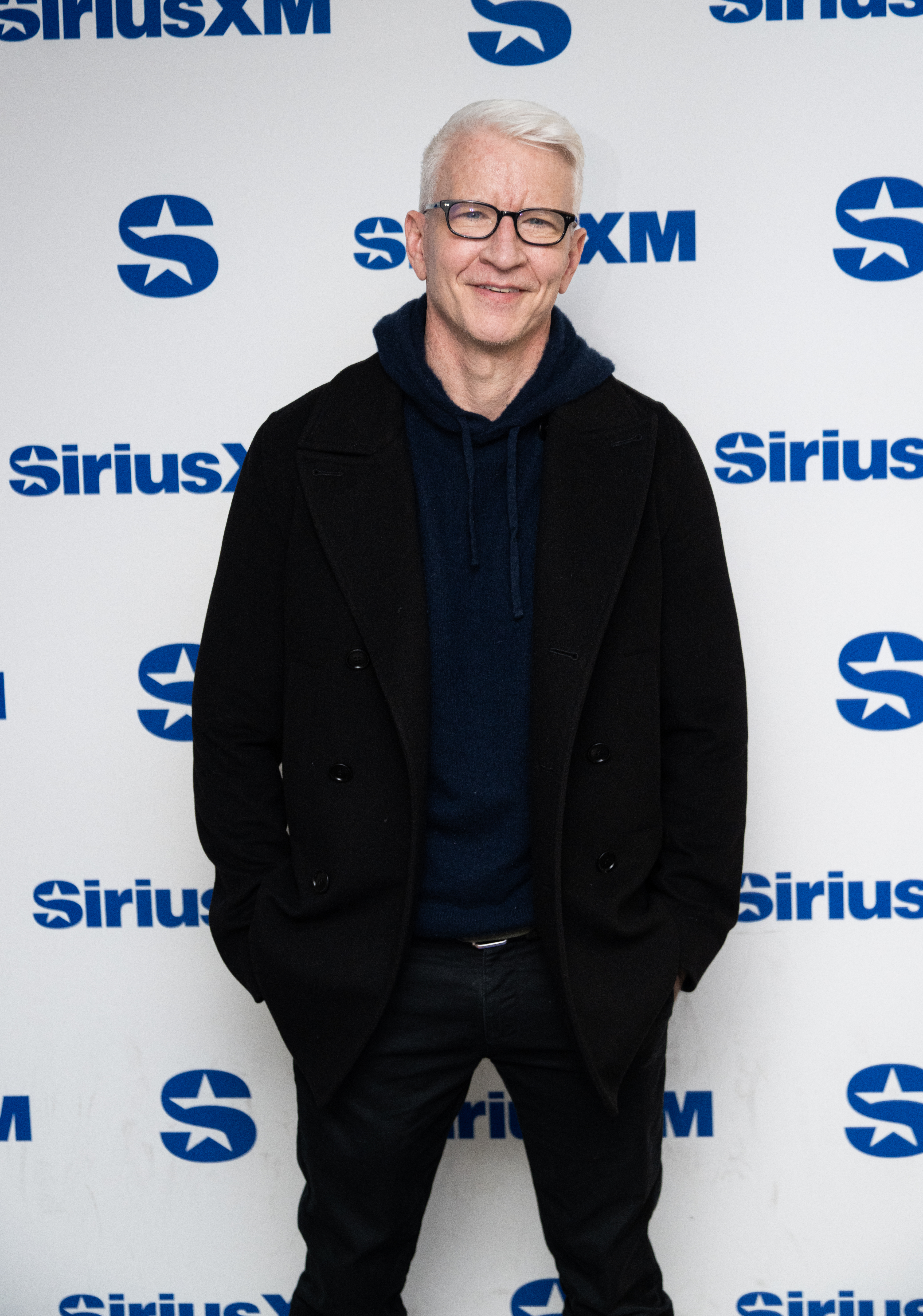 NEW YORK, NEW YORK - DECEMBER 15: Anderson Cooper visits the SiriusXM Studios on December 15, 2025 in New York City. (Photo by Noam Galai/Getty Images)