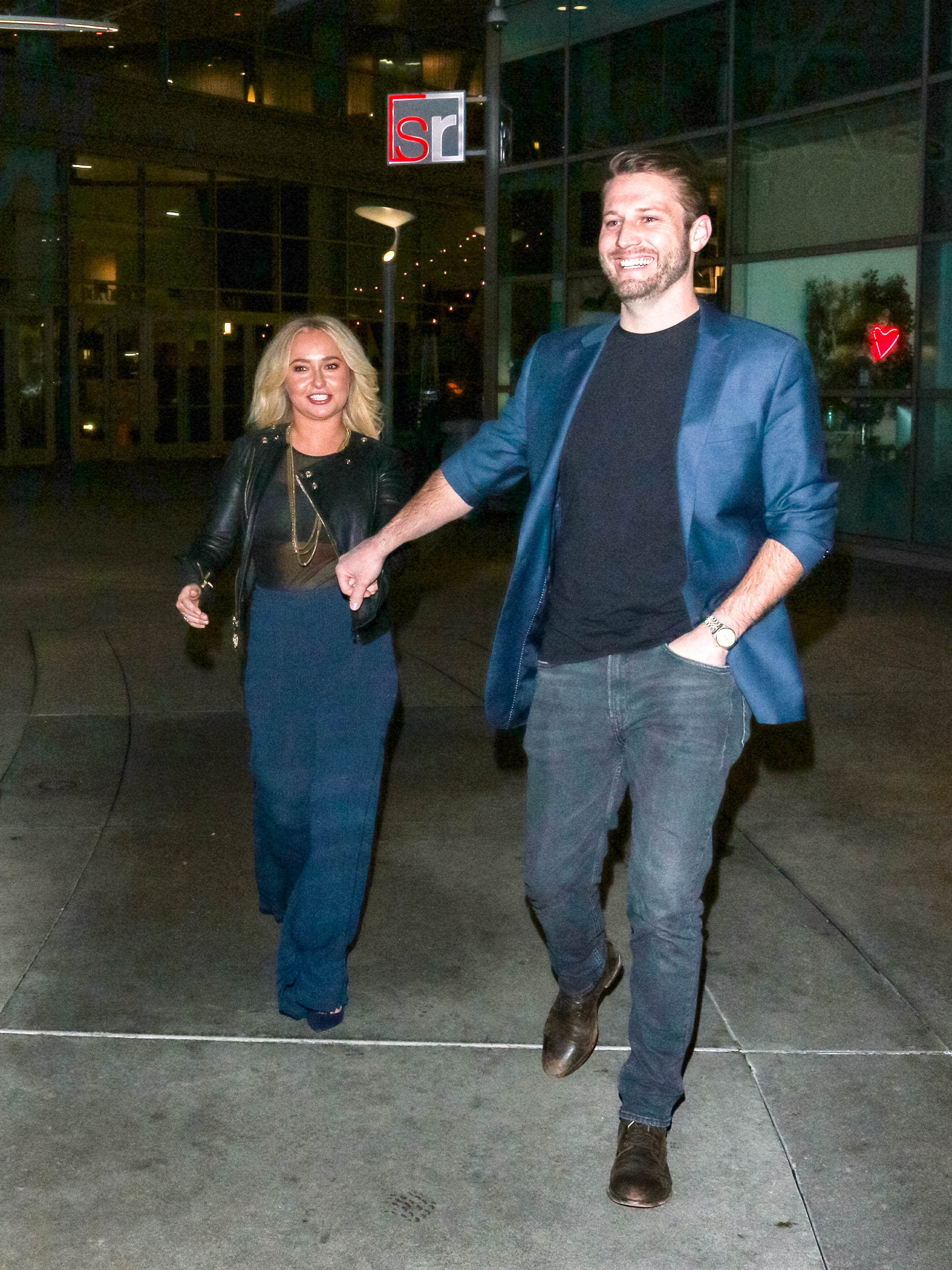 LOS ANGELES, CA - JANUARY 31: Hayden Panettiere and Brian Hickerson are seen on January 31, 2019 in Los Angeles, California.  (Photo by gotpap/Bauer-Griffin/GC Images)