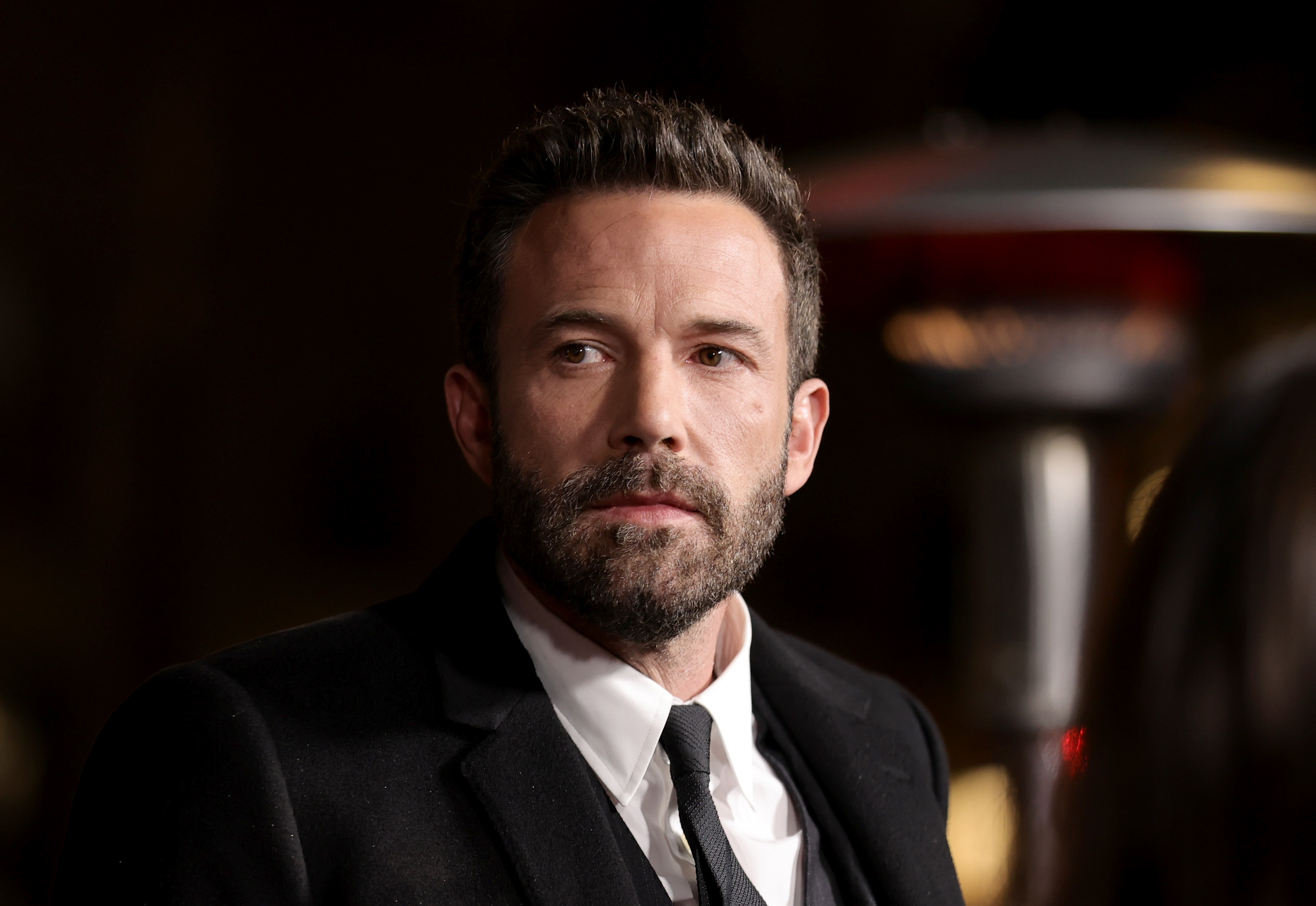 HOLLYWOOD, CALIFORNIA - DECEMBER 12: Ben Affleck attends the Los Angeles premiere of Amazon Studio's