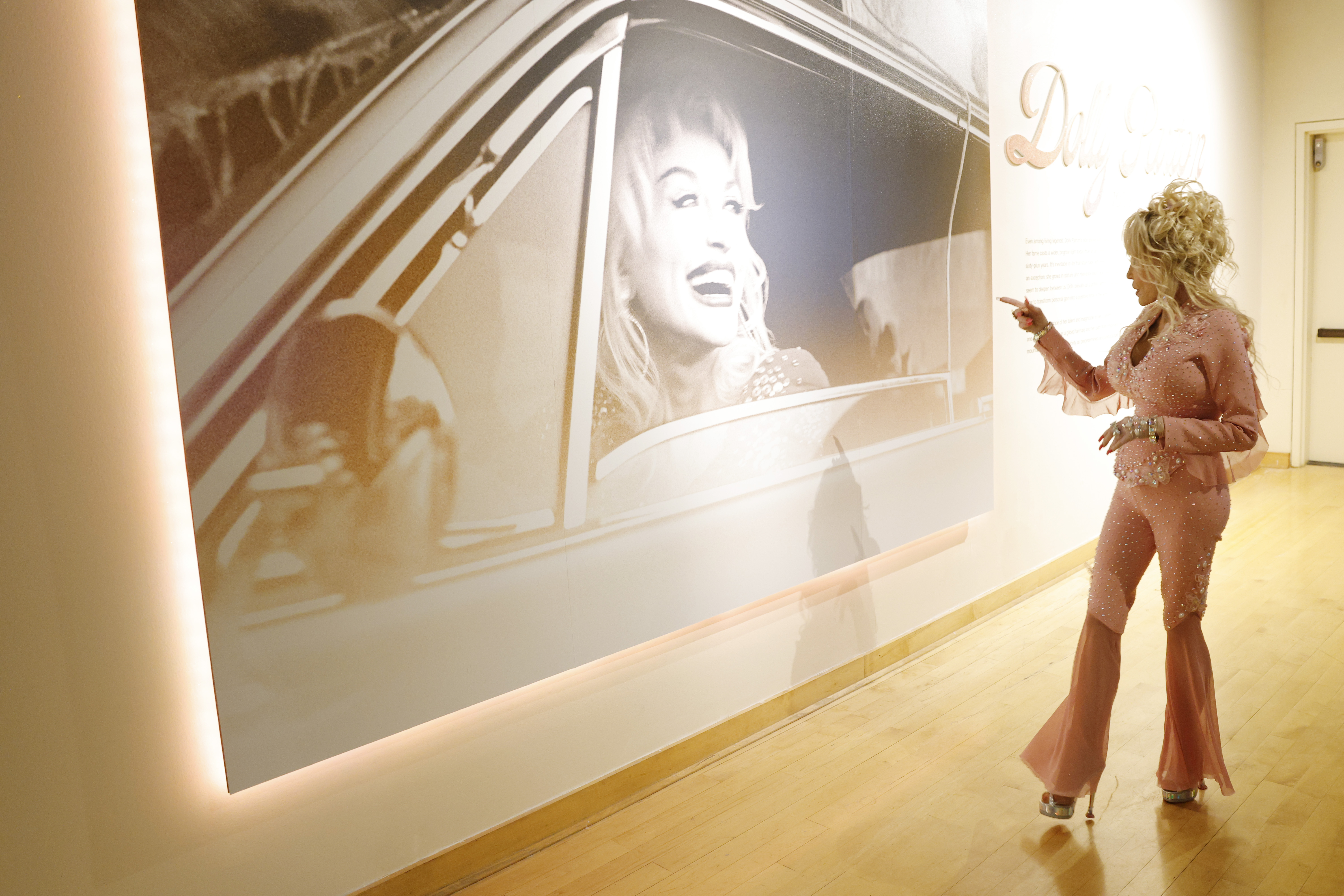 NASHVILLE, TENNESSEE - MAY 19: Dolly Parton attends the opening of Country Music Hall of Fame® and Museum's new exhibit 'Dolly Parton: Journey of a Seeker' at Country Music Hall of Fame and Museum on May 19, 2025 in Nashville, Tennessee. (Photo by Jason Kempin/Getty Images)
