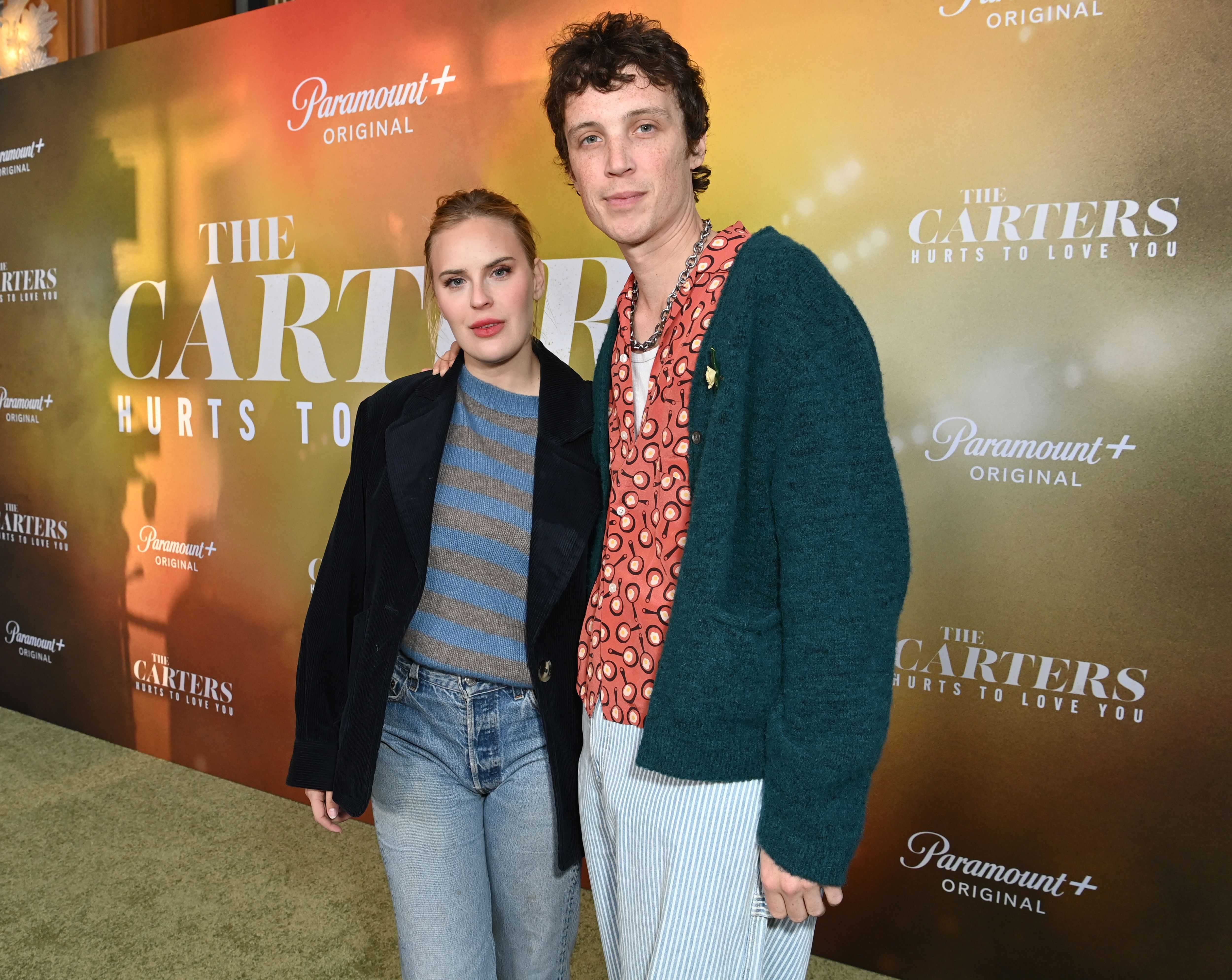 Tallulah Willis and Justin Acee attend