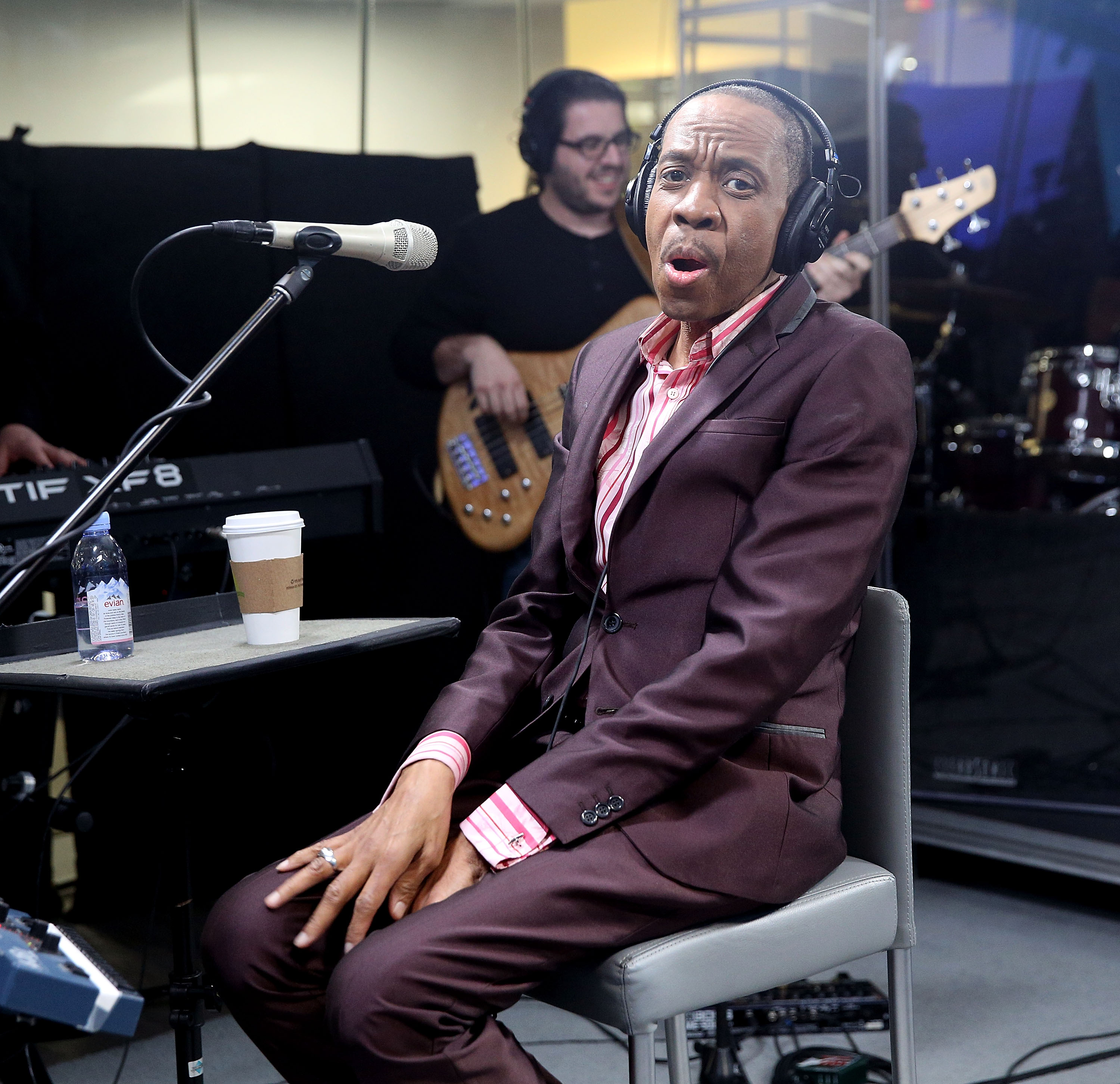 <<enter caption here>> at SiriusXM Studios on May 9, 2017 in New York City.