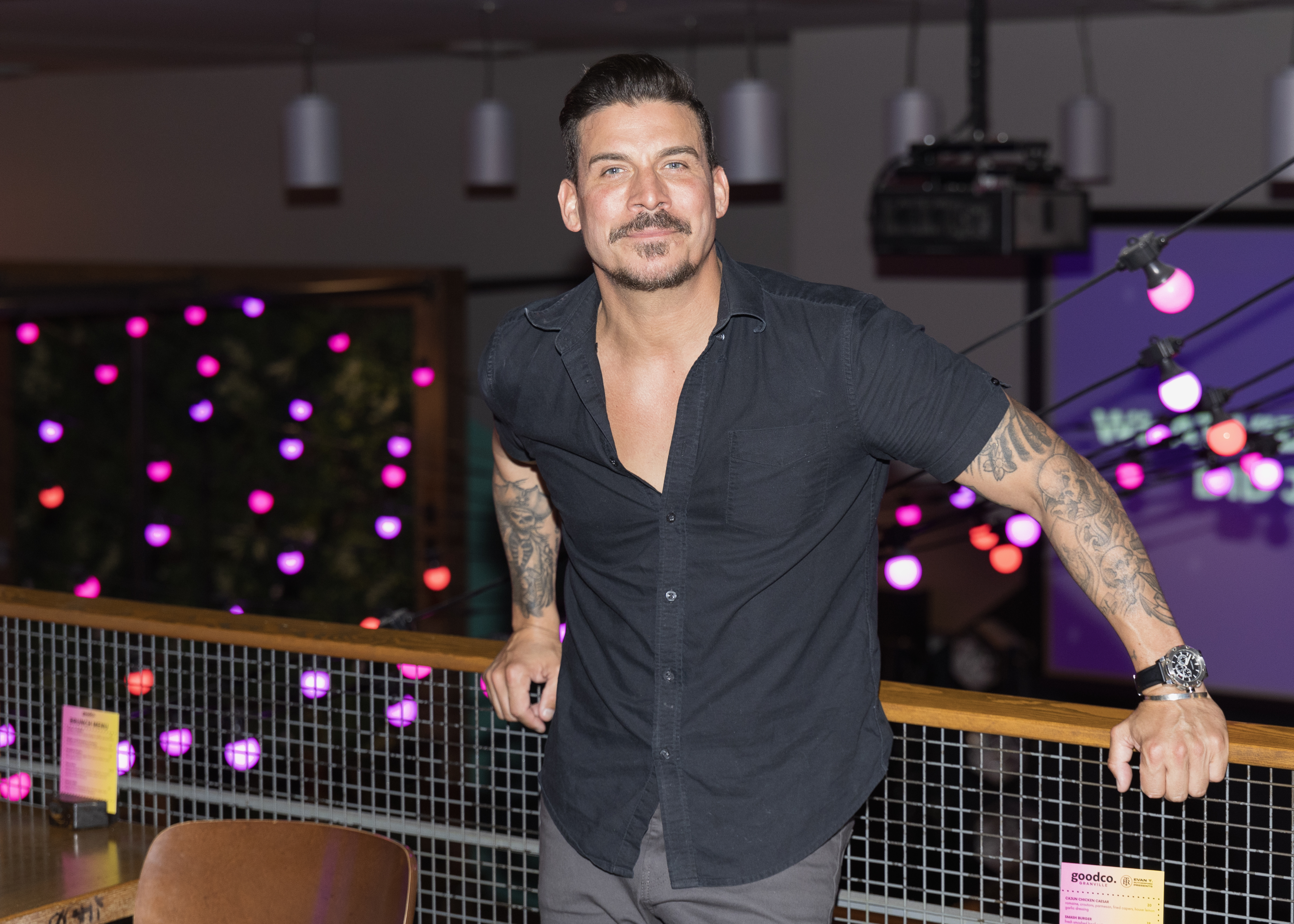 VANCOUVER, BRITISH COLUMBIA - JUNE 22: Jax Taylor poses for a picture during the Vander Brunch at Good Co. on June 22, 2024 in Vancouver, British Columbia, Canada. (Photo by Andrew Chin/Getty Images)