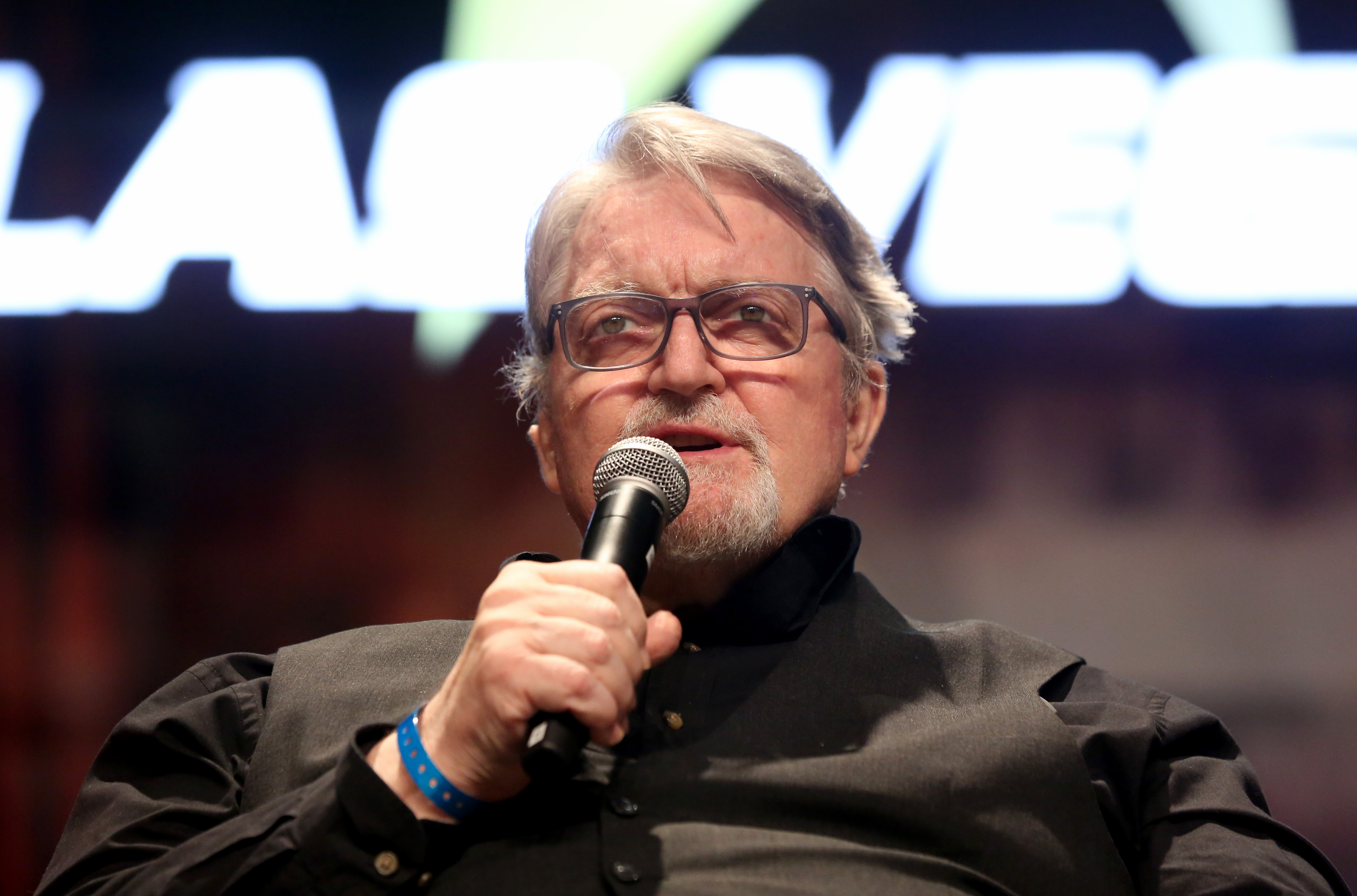 Actor Gerrit Graham speaks during the