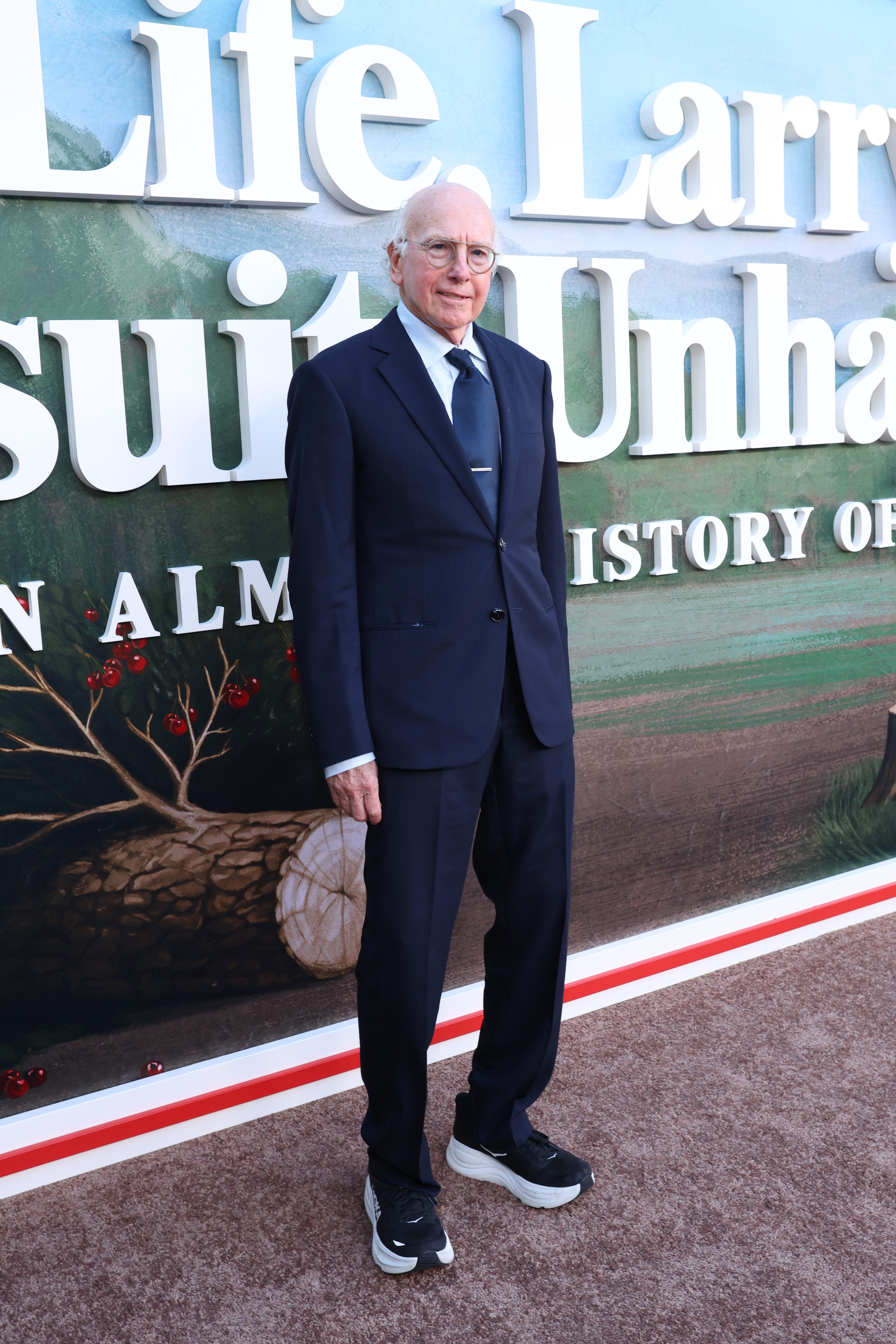 LOS ANGELES, CALIFORNIA - JUNE 23: Larry David attends the Los Angeles Red Carpet Premiere of HBO Original Series LIFE, LARRY AND THE PURSUIT OF UNHAPPINESS at Hollywood Legion Theater on June 23, 2026 in Los Angeles, California. (Photo by Araya Doheny/Getty Images for HBO)