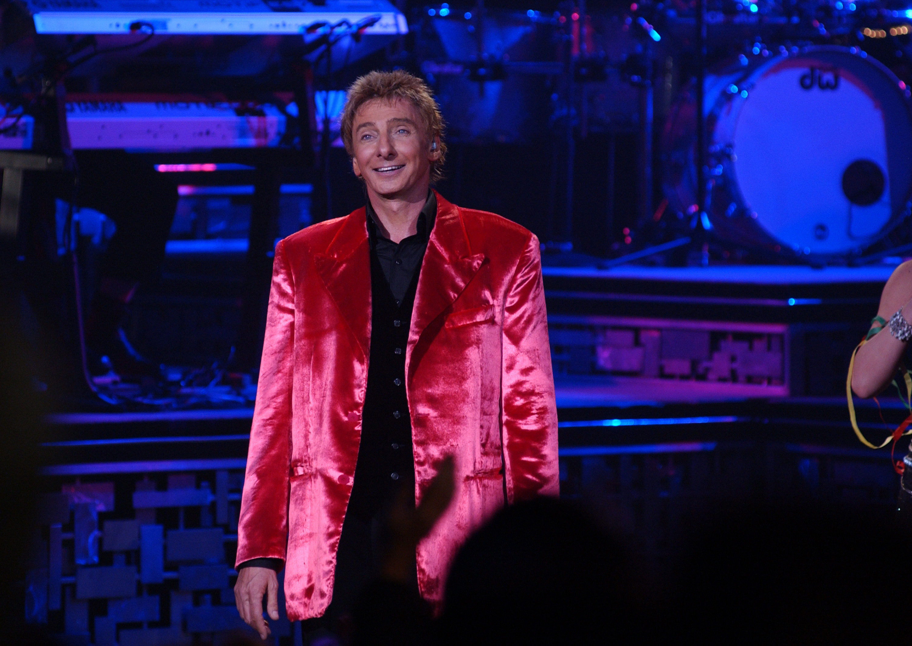 Barry Manilow during Barry Manilow's Music and Passion - Opening Night at The Las Vegas Hilton in Las Vegas, Nevada. (Photo by Denise Truscello/WireImage)