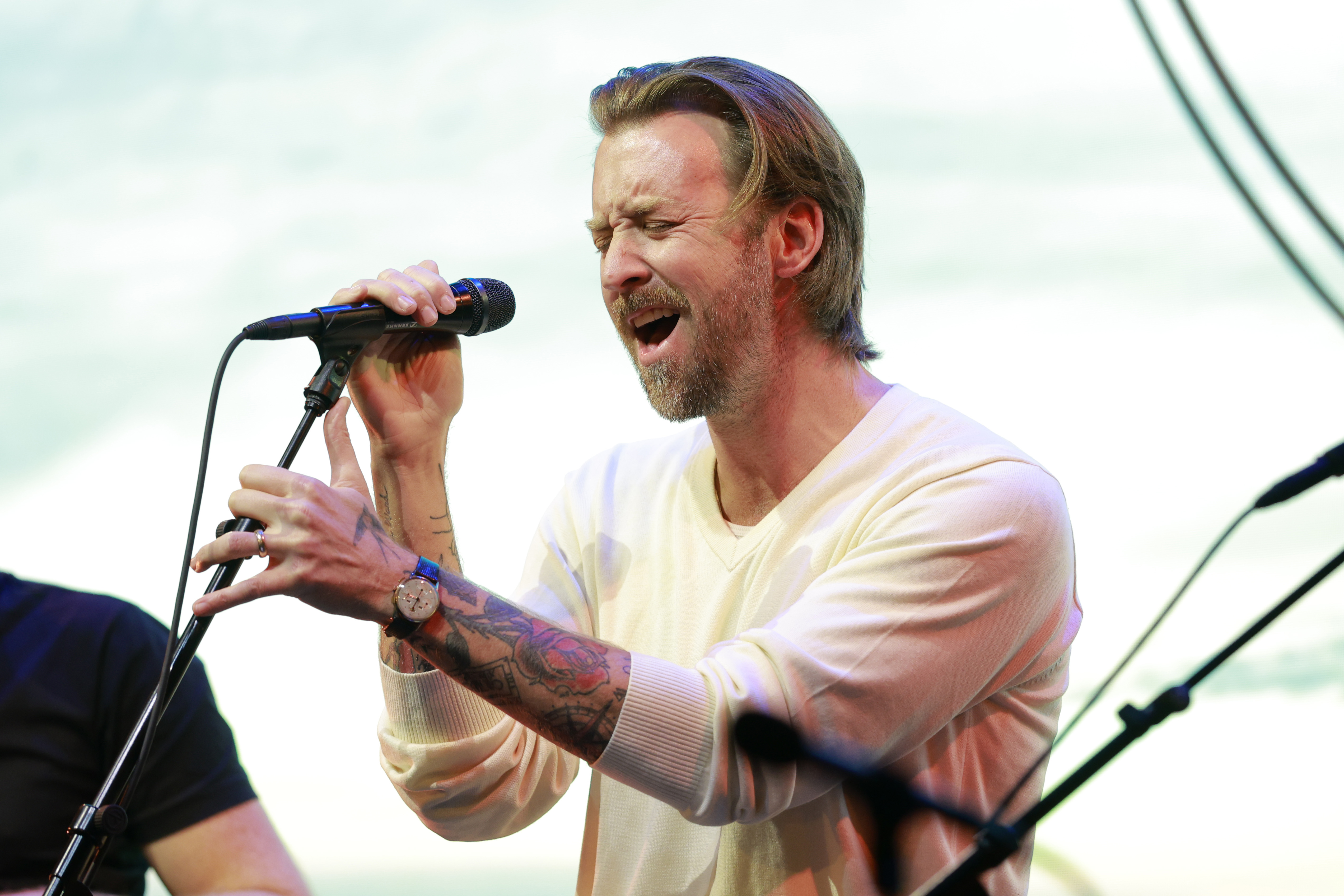 NASHVILLE, TENNESSEE - NOVEMBER 05: Charles Kelley performs at Chief's on Broadway on November 05, 2025 in Nashville, Tennessee. (Photo by Jason Kempin/Getty Images)