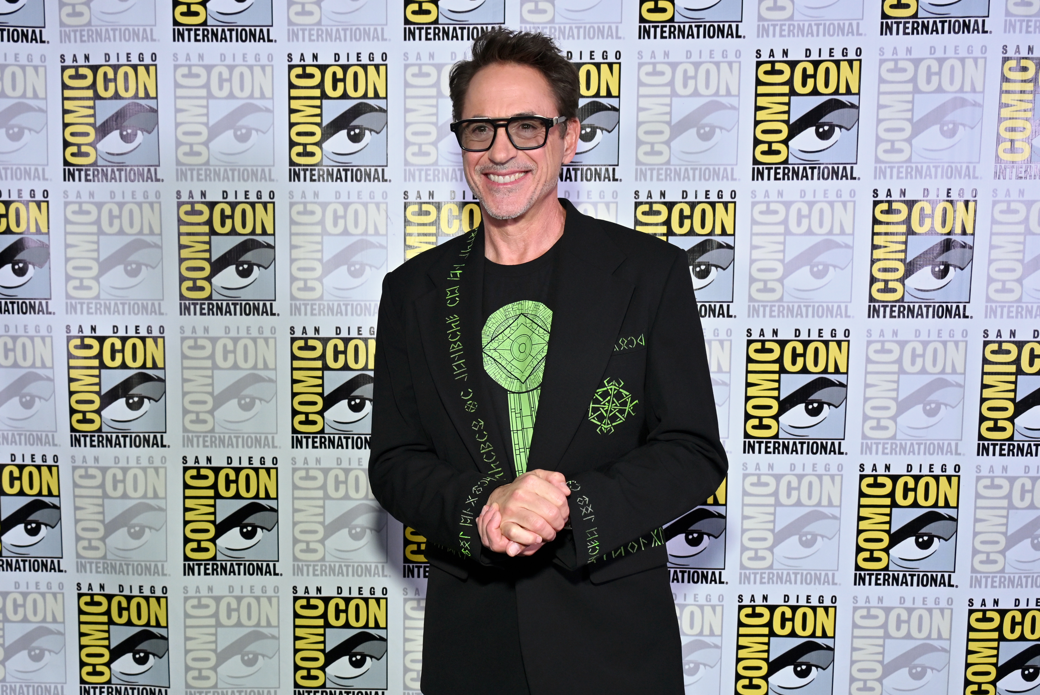 Robert Downey Jr. attends the Marvel Studios Panel at 2026 San Diego Comic-Con on July 25, 2026 in San Diego, California ( Alberto E. Rodriguez/Getty Images for Disney)