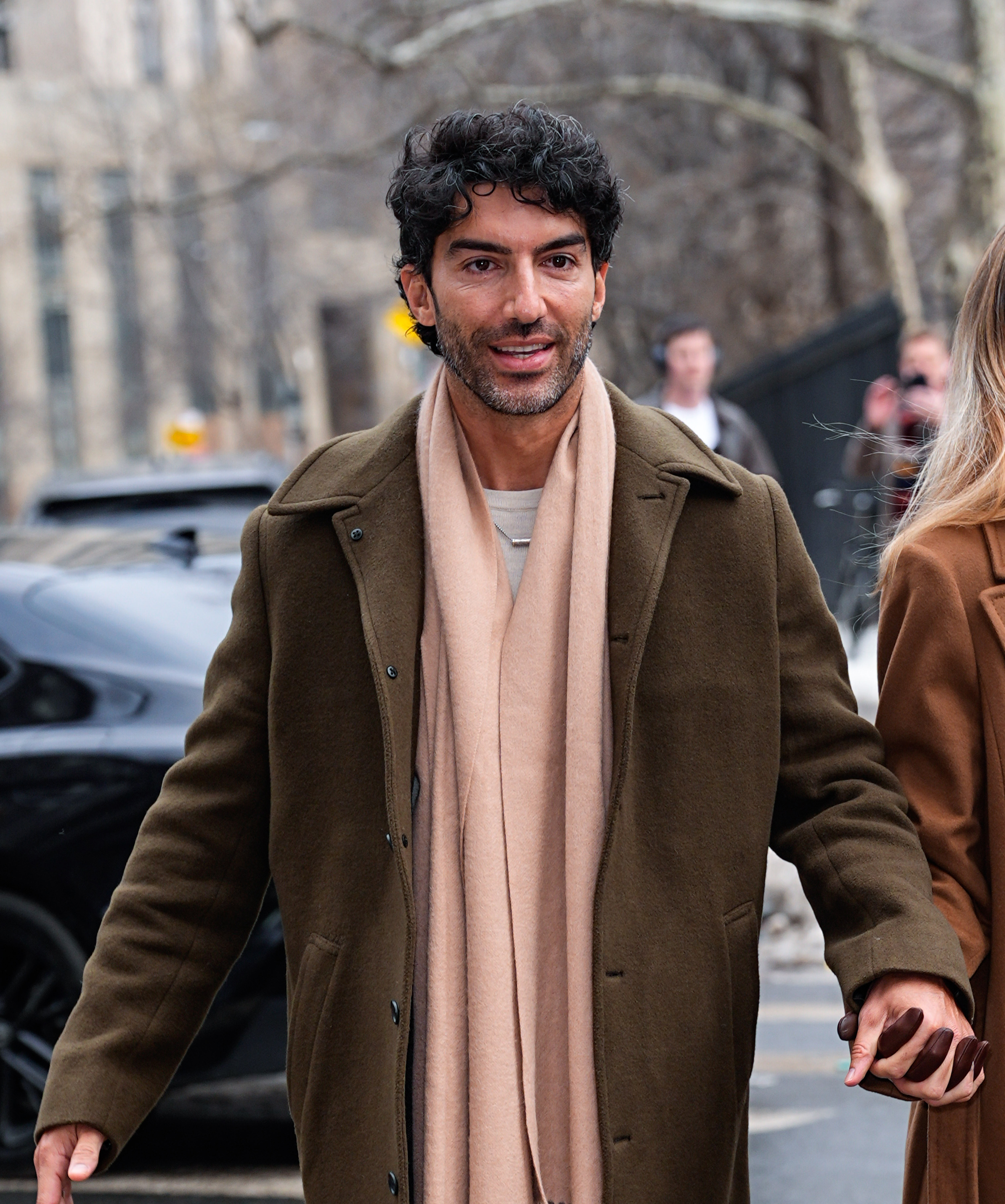 NEW YORK, NY - FEBRUARY 11: Justin Baldoni arrives at New York Federal Courthouse for his trial against Blake Lively on February 11, 2026 in New York City.  (Photo by XNY/Star Max/GC Images) *** Local Caption ***Justin Baldoni