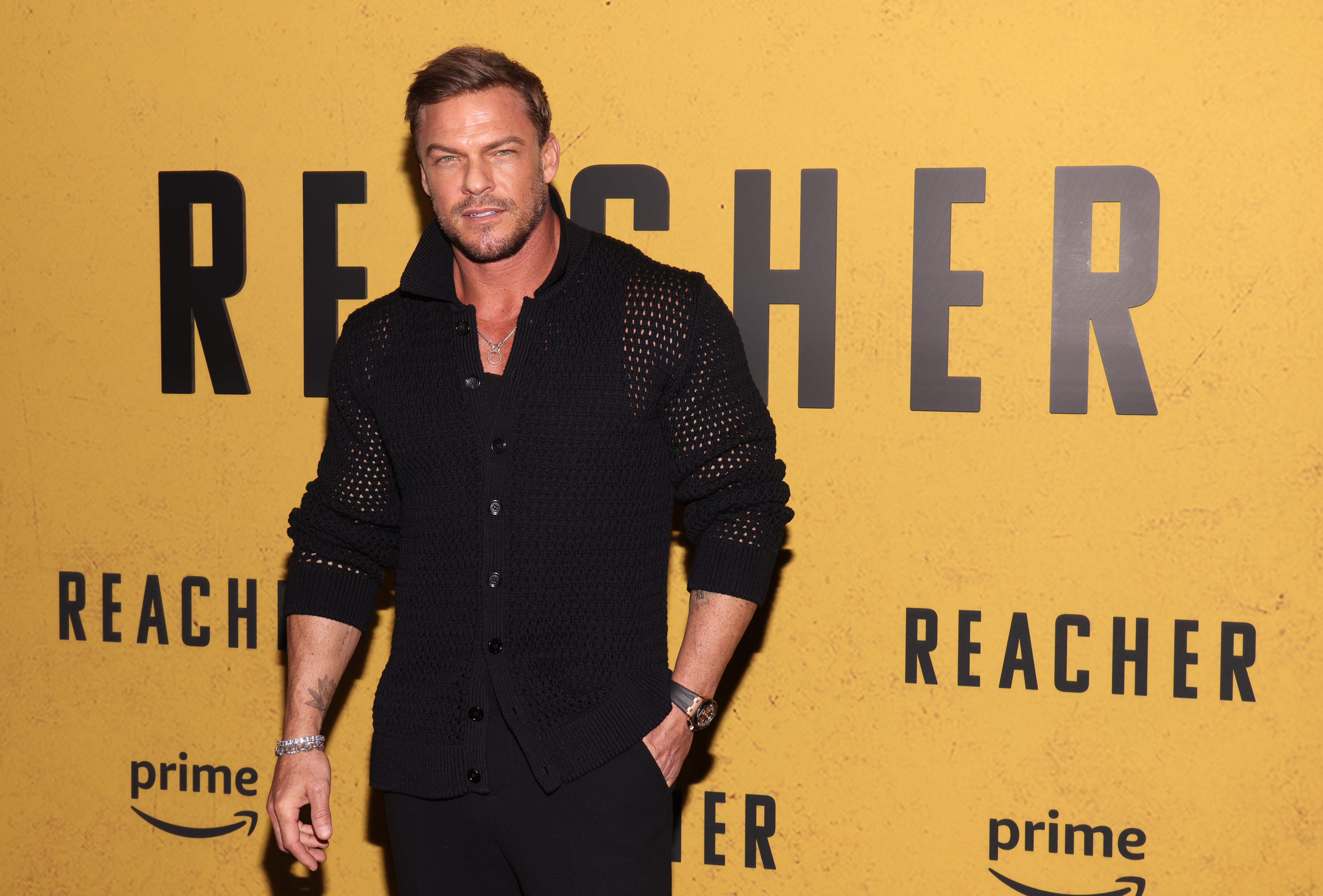 CULVER CITY, CALIFORNIA - DECEMBER 13: Alan Ritchson attends the Los Angeles special screening of Prime Video series
