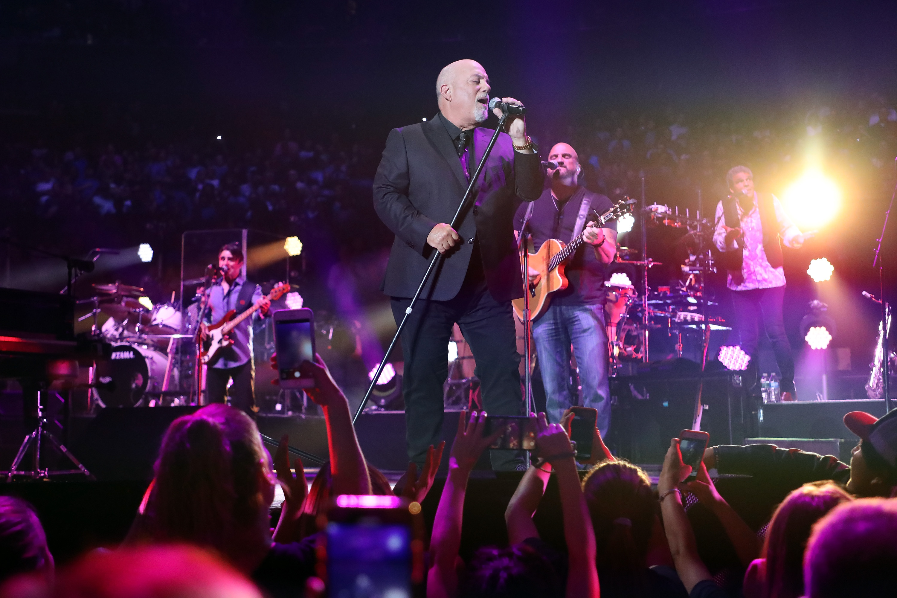 NEW YORK, NEW YORK - AUGUST 28: Billy Joel performs at Madison Square Garden on August 28, 2019 in New York City. (Photo by Taylor Hill/Wireimage)