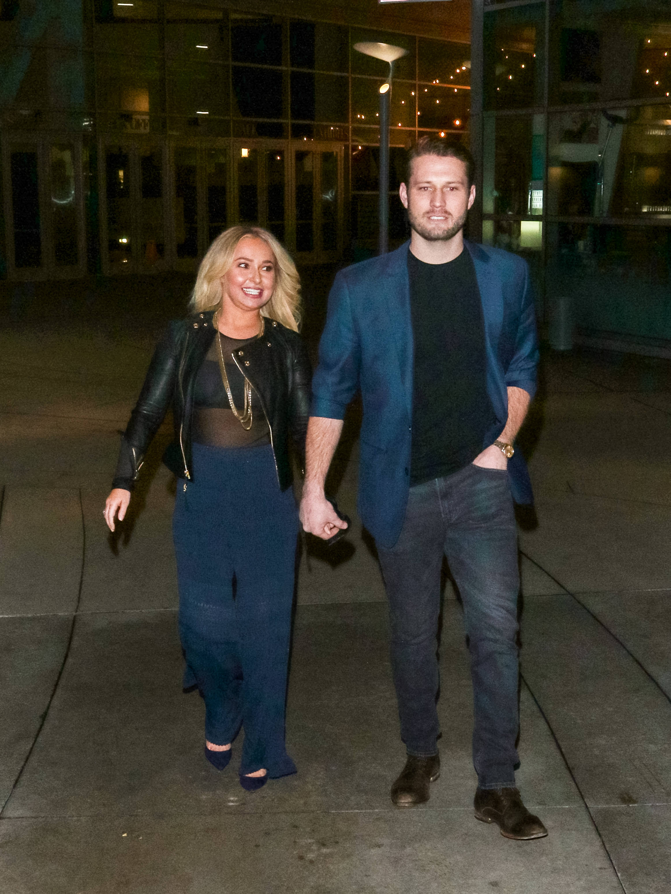 LOS ANGELES, CA - JANUARY 31: Hayden Panettiere and Brian Hickerson are seen on January 31, 2019 in Los Angeles, California.  (Photo by gotpap/Bauer-Griffin/GC Images)