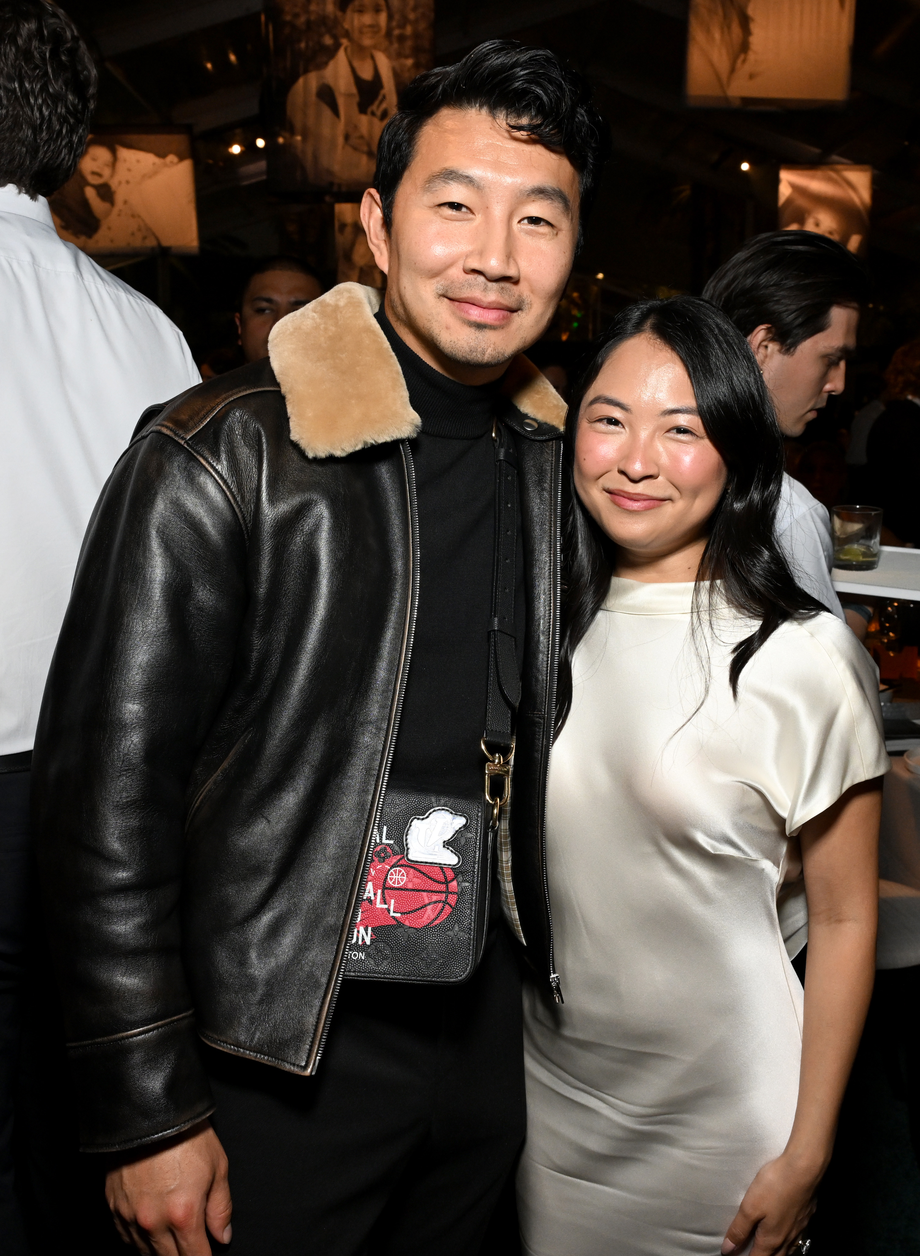 WEST HOLLYWOOD, CALIFORNIA - NOVEMBER 08: (L-R) Simu Liu and Allison Hsu attend the 2025 Baby2Baby Gala Presented By Paul Mitchell at Pacific Design Center on November 08, 2025 in West Hollywood, California. (Photo by Michael Kovac/Getty Images for Baby2Baby)