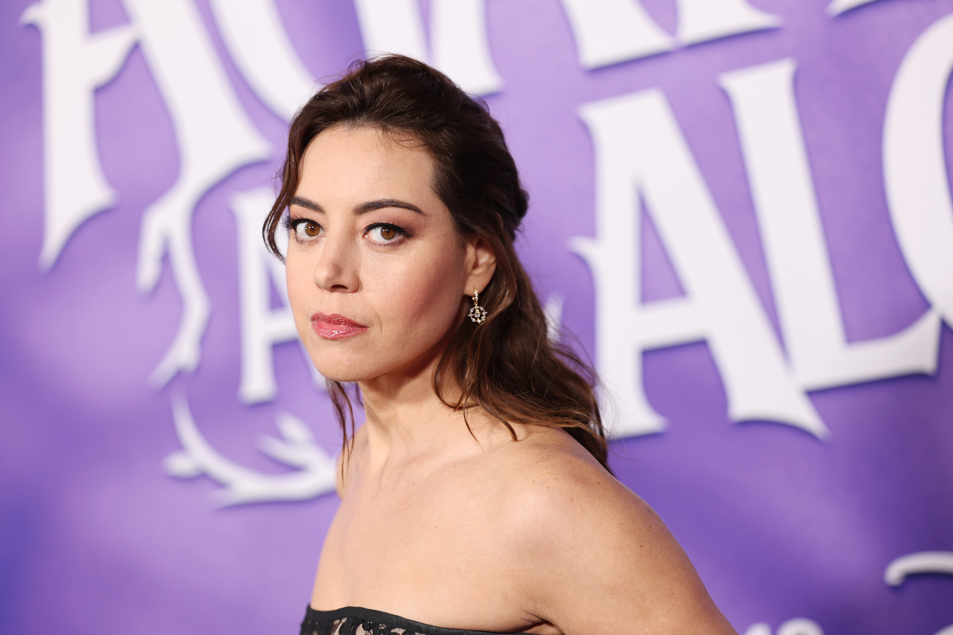 LOS ANGELES, CALIFORNIA - SEPTEMBER 16: Aubrey Plaza attends the Special Launch Event For Marvel Television's