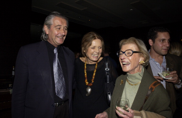 David Bale, Gloria Steinem and Maurine Rothschild during Equality Now Celebrates it's 10th Anniversary at The Gramercy Theater in New York City, New York, United States. (Photo by L. Busacca/WireImage)