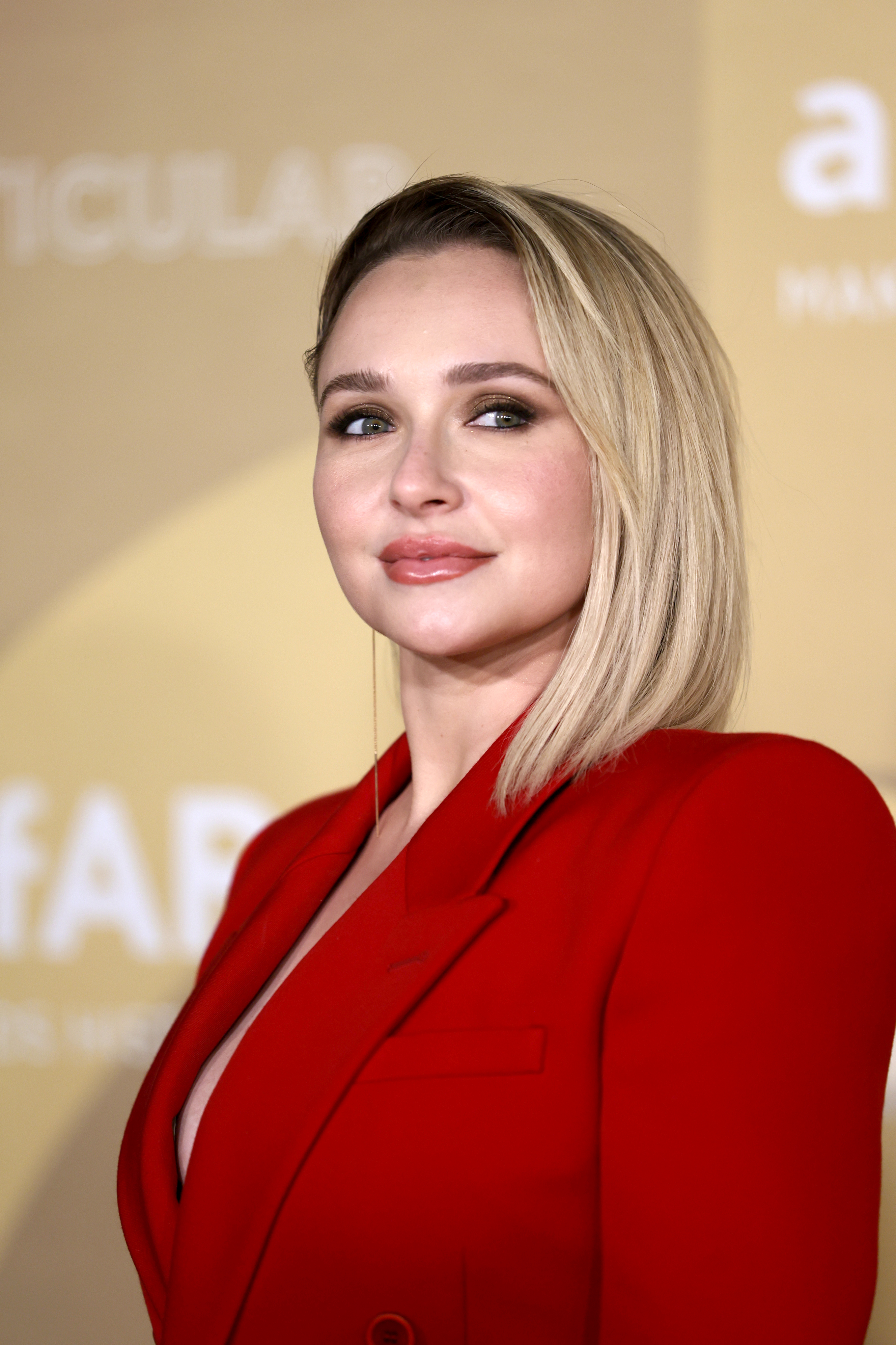 WEST HOLLYWOOD, CALIFORNIA - NOVEMBER 03: Hayden Panettiere attends amfAR Gala Los Angeles 2022 at Pacific Design Center on November 03, 2022 in West Hollywood, California. (Photo by Frazer Harrison/WireImage)
