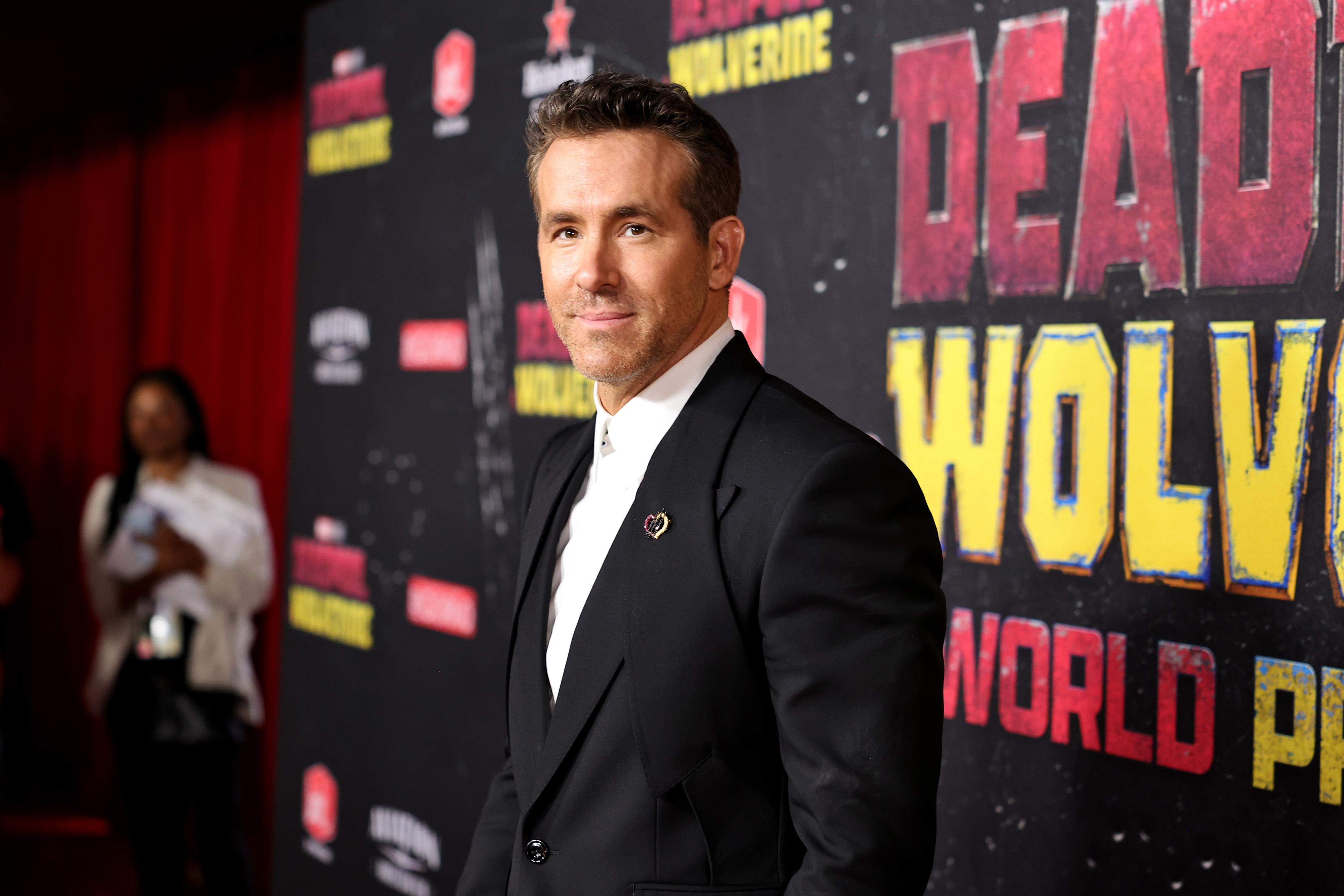 NEW YORK, NEW YORK - JULY 22: Ryan Reynolds attends the Deadpool & Wolverine World Premiere at the David H. Koch&nbsp;Theater on July 22, 2024 in New York City.  (Photo by Theo Wargo/Getty Images for Disney)