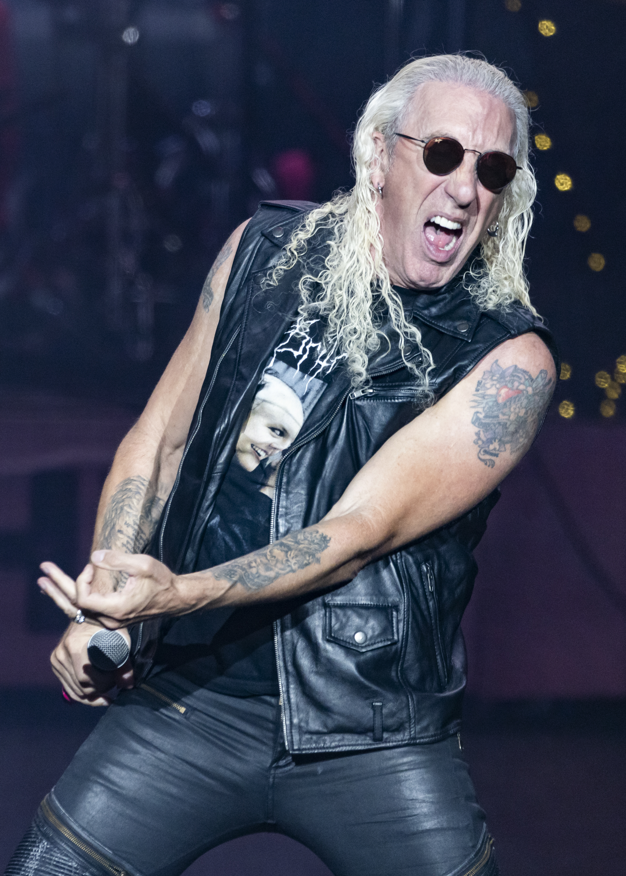 Dee Snider performs at Pine Knob Music Theatre on August 23, 2024 in Clarkston, Michigan (Scott Legato/Getty Images)