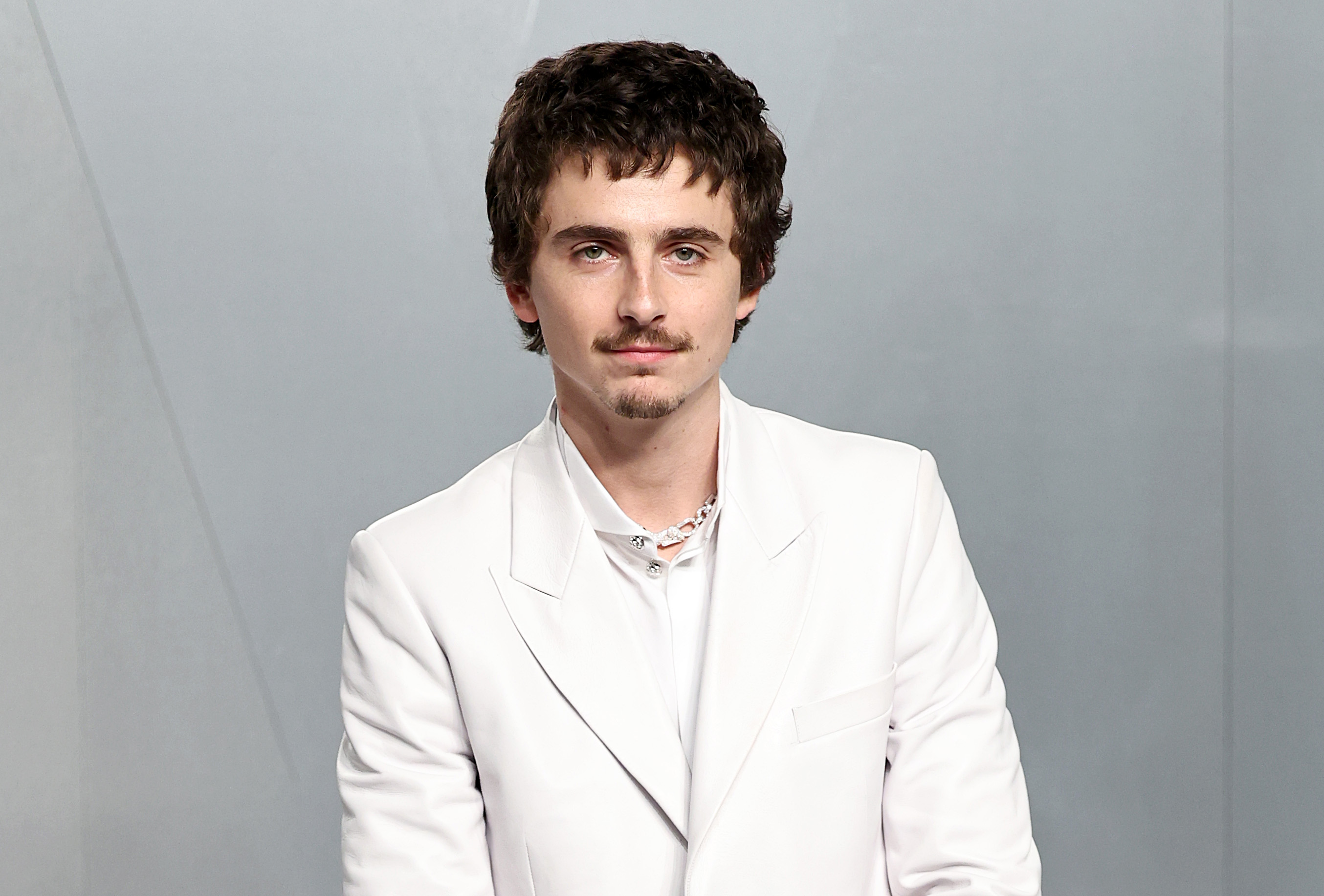 LOS ANGELES, CALIFORNIA - MARCH 15: Timothée Chalamet attends the 2026 Vanity Fair Oscar Party Hosted By Mark Guiducci at Los Angeles County Museum of Art on March 15, 2026 in Los Angeles, California. (Photo by Jamie McCarthy/WireImage)