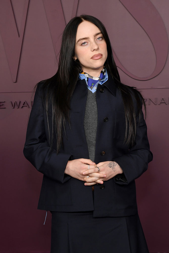 NEW YORK, NEW YORK - OCTOBER 29: Billie Eilish attends the WSJ. Magazine 2025 Innovator Awards at MoMA on October 29, 2025 in New York City.  (Photo by Noam Galai/Getty Images for WSJ. Magazine Innovators Awards)