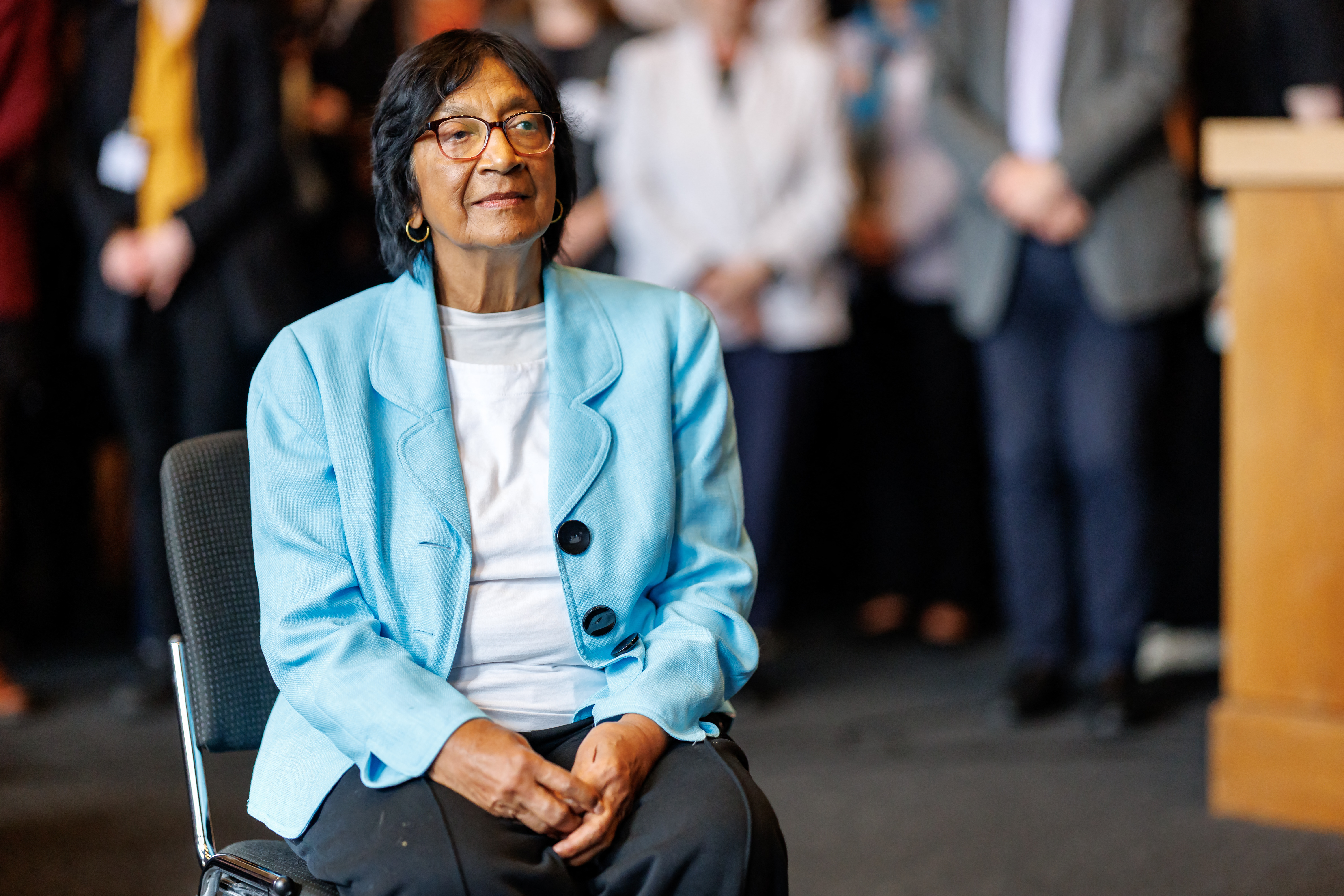 South African-born jurist and former U.N. human rights chief Navanethem