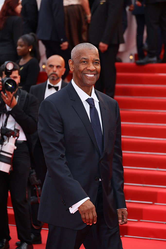 CANNES, FRANCE - MAY 19: Denzel Washington attends the