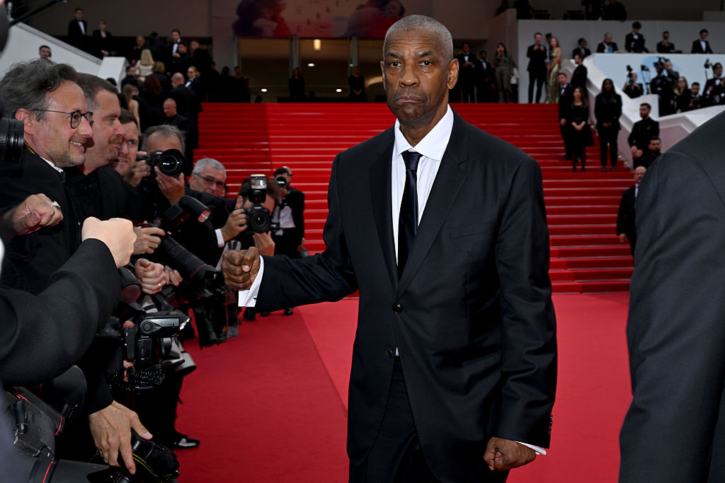 CANNES, FRANCE - MAY 19: Denzel Washington attends the