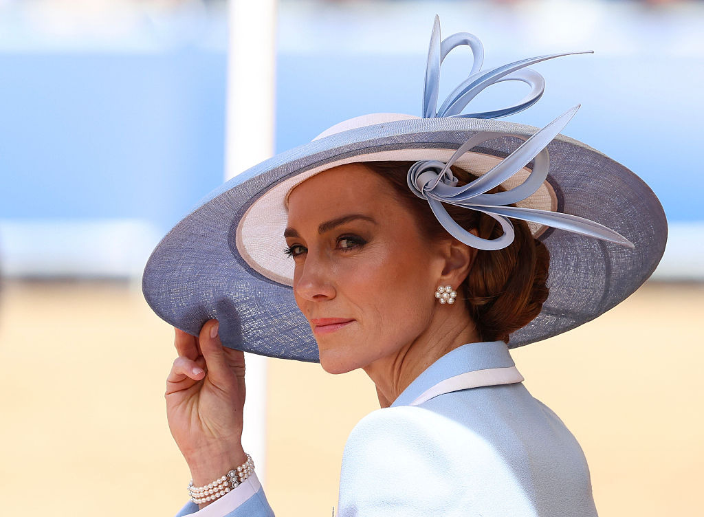 Princess Catherine of Wales during Trooping The Colour.